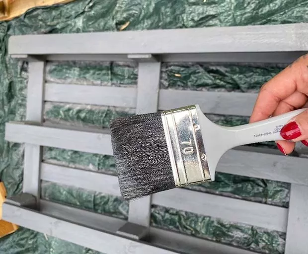 DIY Palettensofa Schritt 2