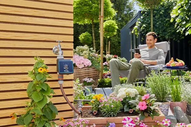 Gardena smartes Gartenbewässerungssystem