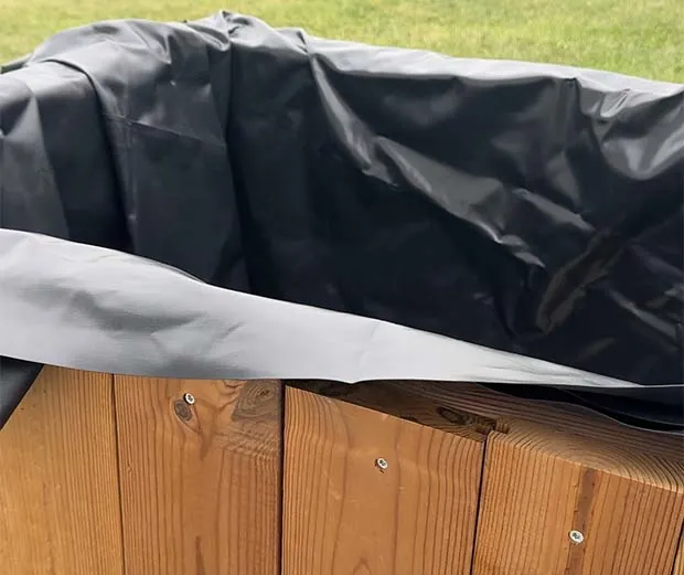 Pflanzkübel mit Rollen. Anleitungsschritt 3.