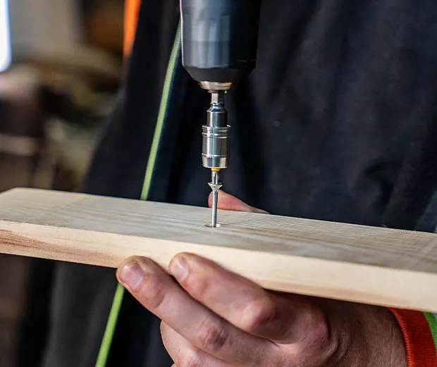 DIY-Idee Ringwurfspiel selber bauen. Anleitungsschritt 4.