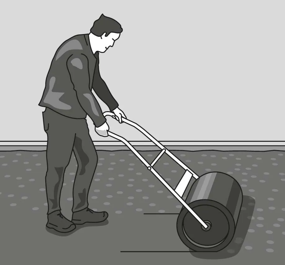 Heimwerkeranleitung Rollrasen verlegen: Schritt 4.