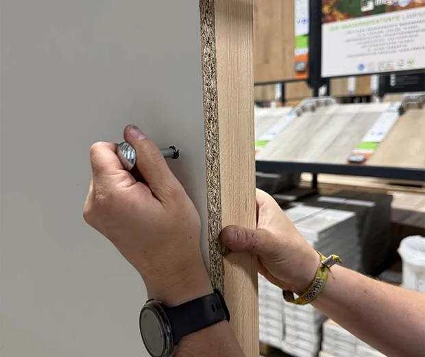 DIY Anleitung: Torwand selber bauen. Anleitungsschritt 4.