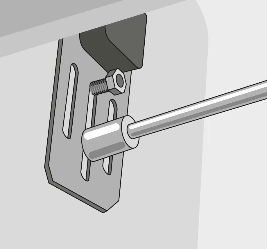 Heimwerkeranleitung Rollladenmotor anbringen: Arbeitsschritt 2.