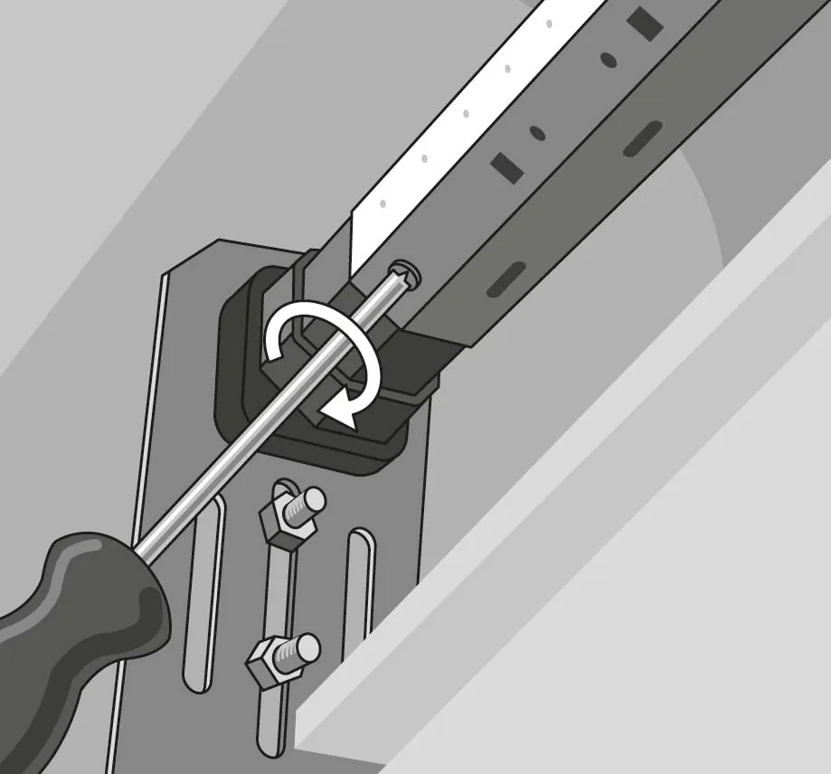 Heimwerkeranleitung Rollladenmotor anbringen: Arbeitsschritt 7.