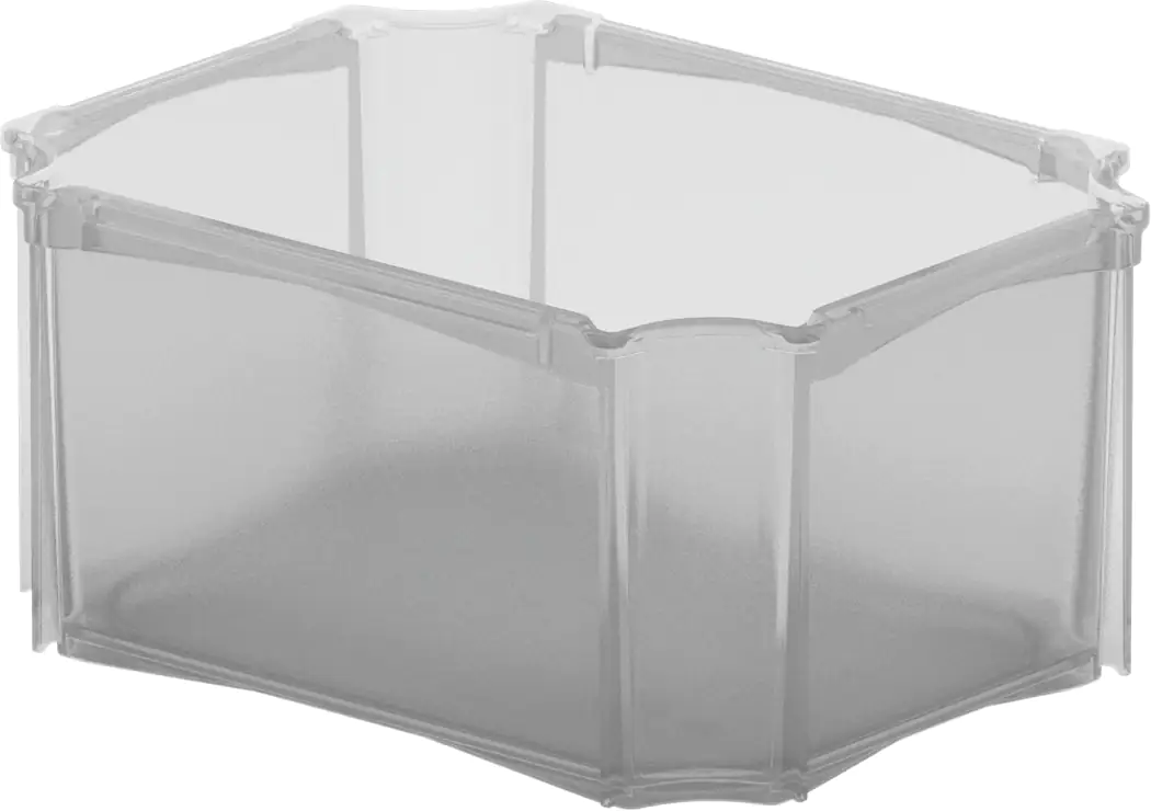 Surplus Systems Einsatzkasten für Eurobox 1/8, transparent