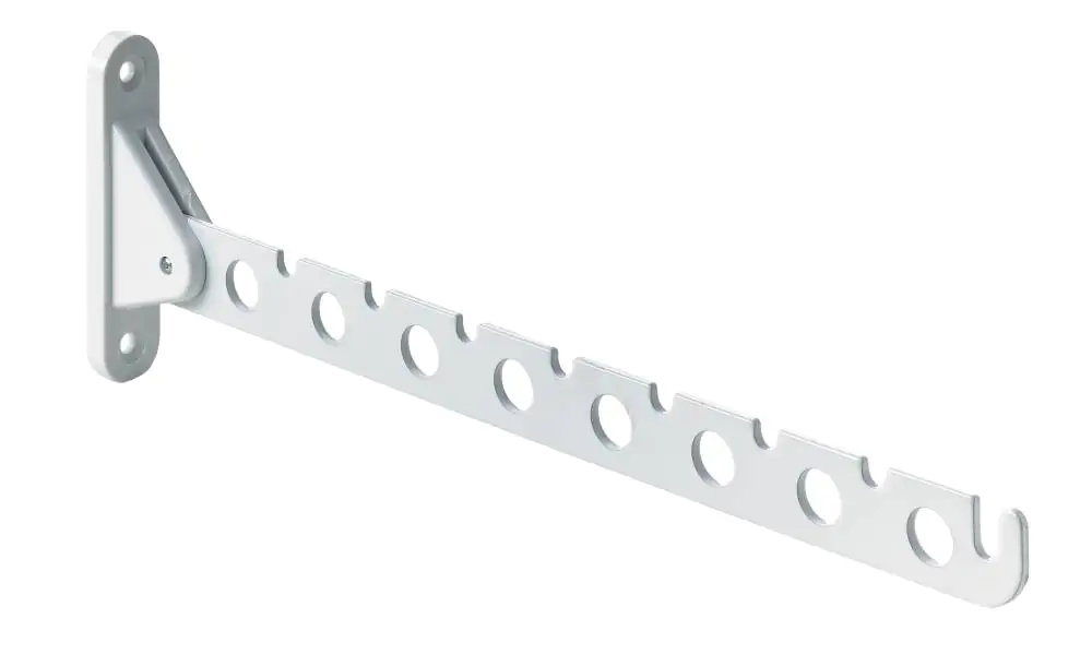 Hettich Kleiderlüfter 310 mm Stahl/Kunststoff, 1 Stück