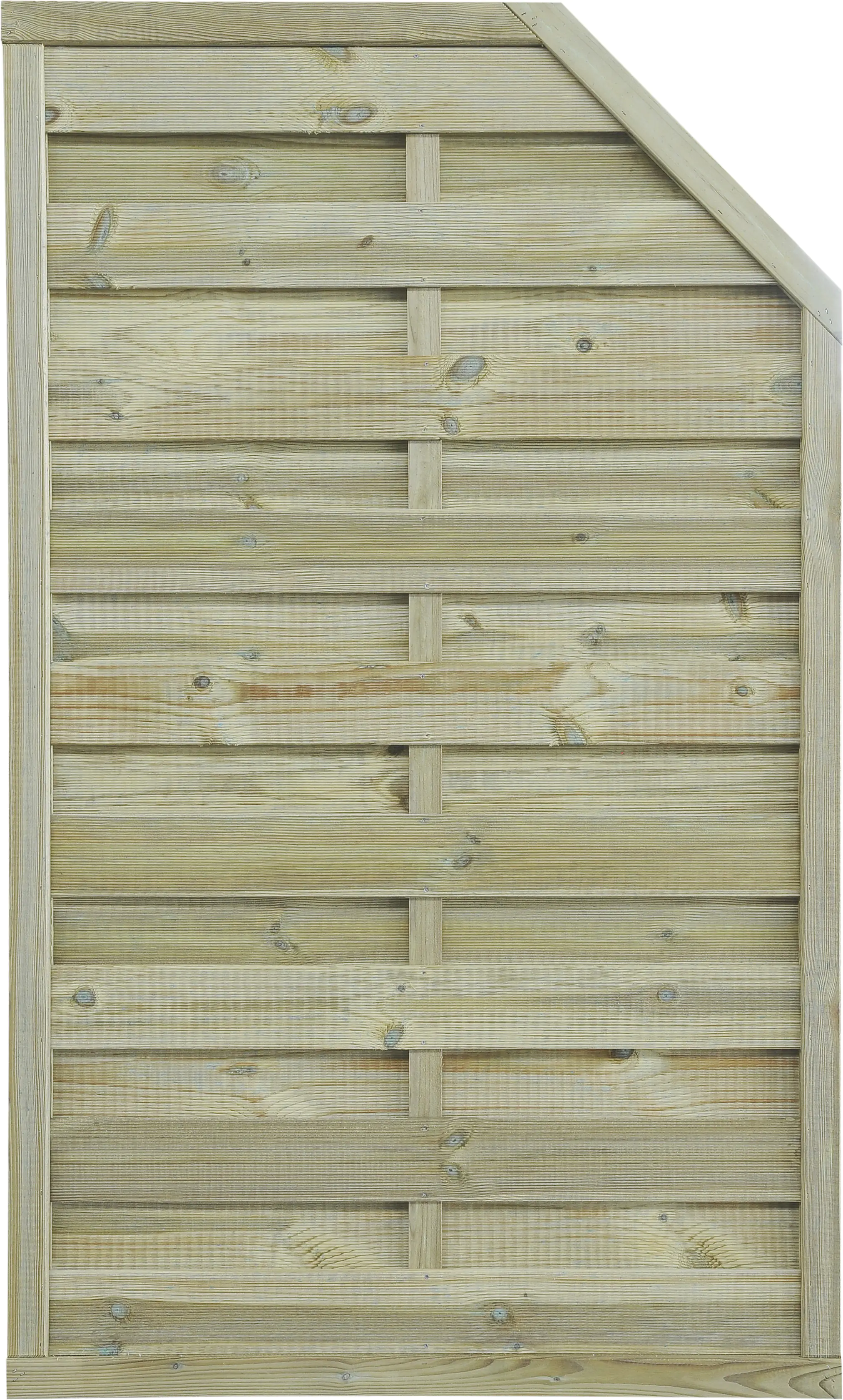 Sichtschutzzaun Rügen 90 x 150 cm, Abstufung, kesseldruckimprägniert