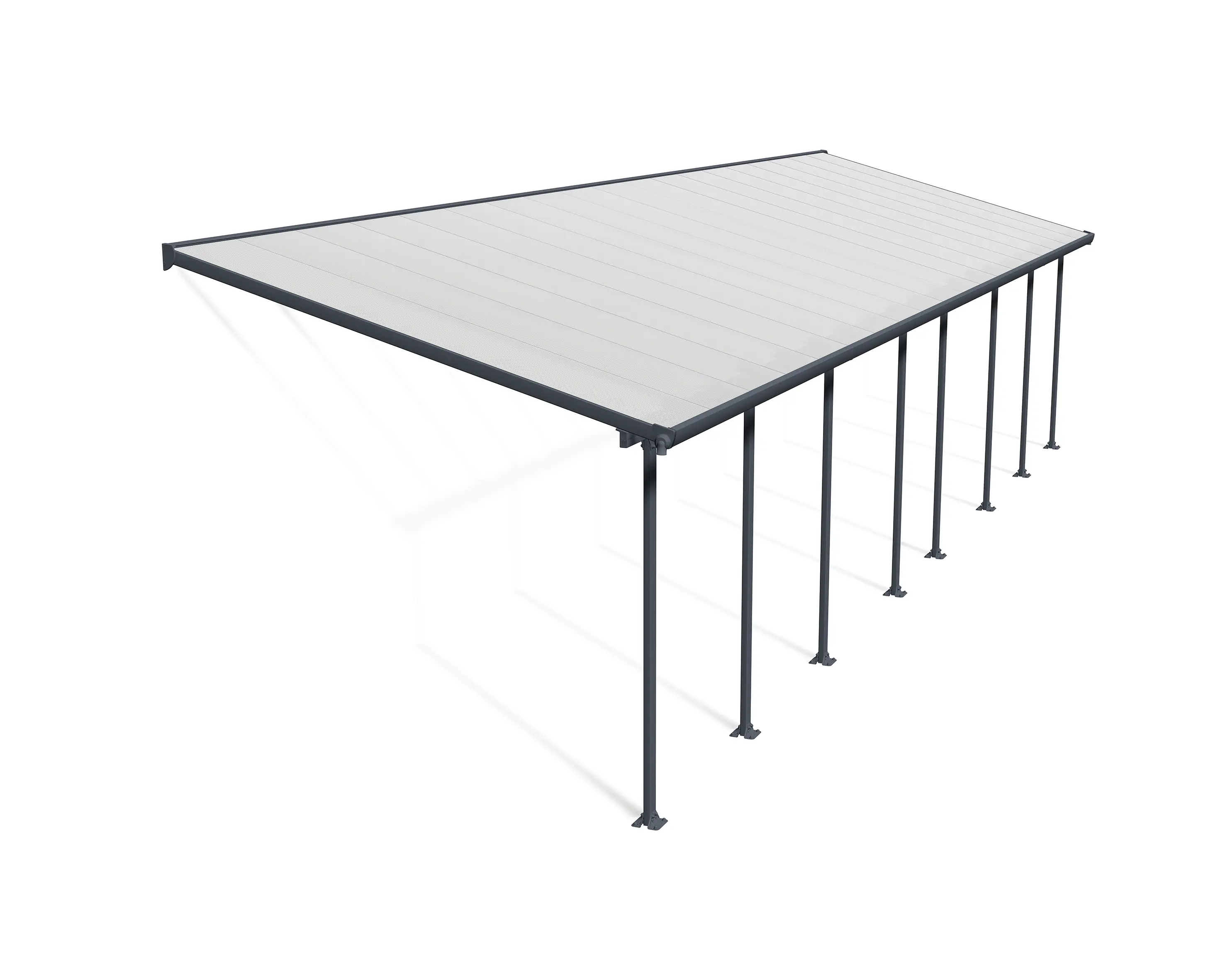 Canopia Terrassenüberdachung Feria 1035 x 294 cm anthrazit