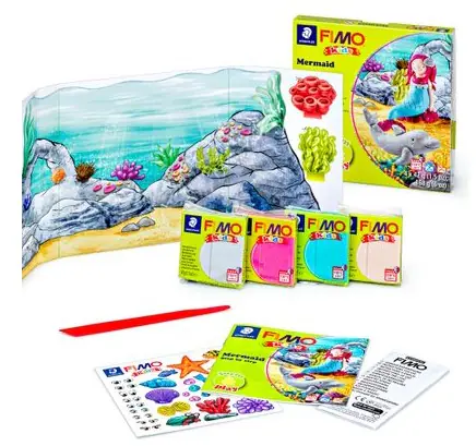 Fimo Modelliermasse kids form & play Mermaid