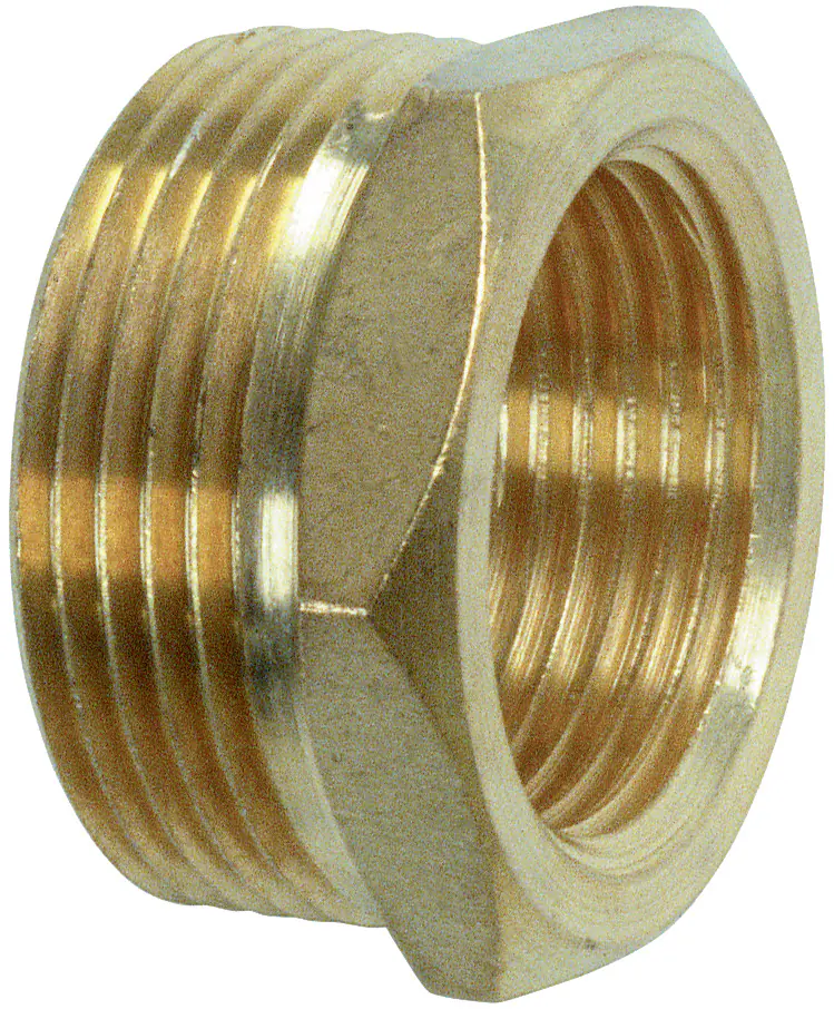 Meister Cornat Messing Reduzierstück AG 3/4" + IG 1/2"