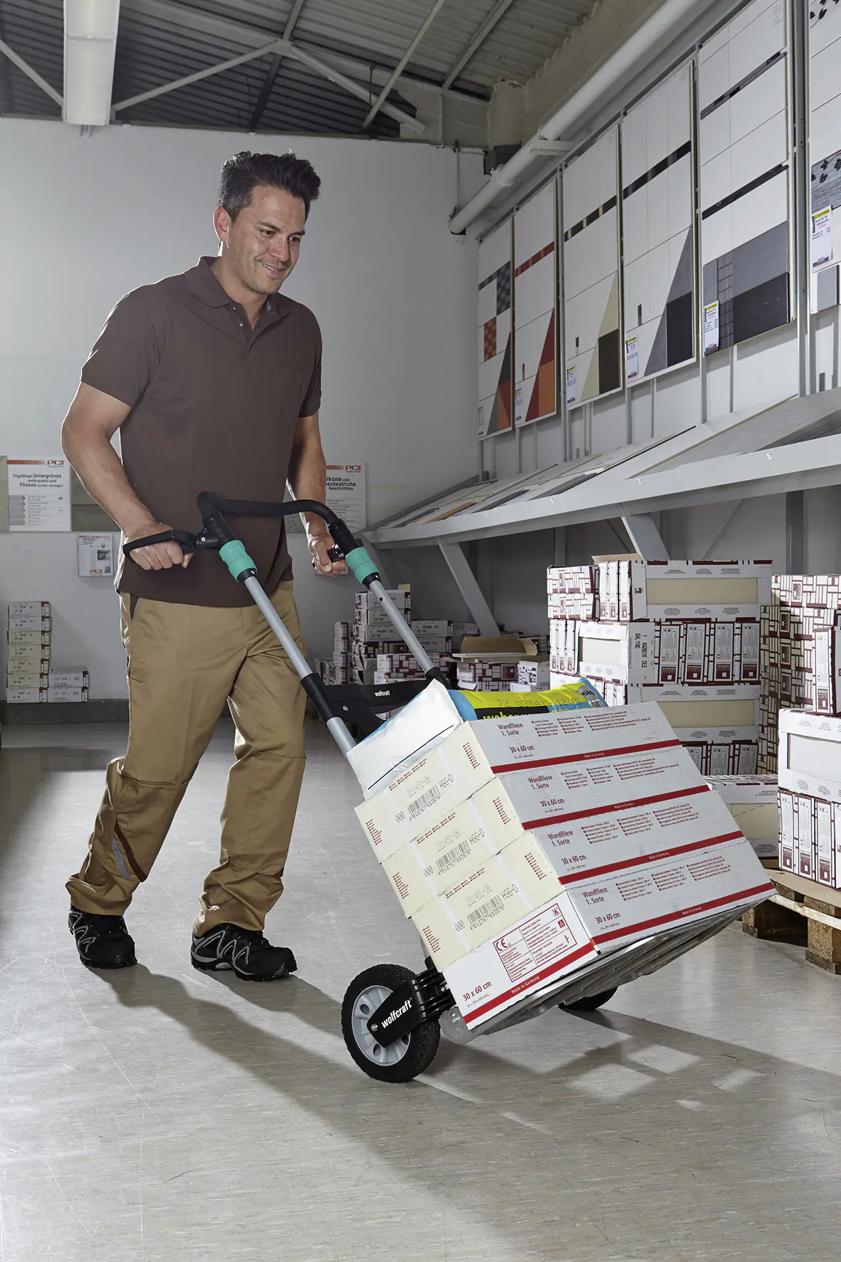 Wolfcraft Sackkarre TS 1500 klappbar Tragkraft 200 kg