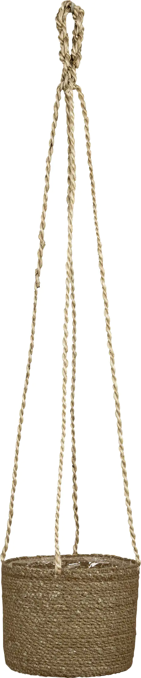 Scheurich Hängeampel Ø 17 cm Seegras braun