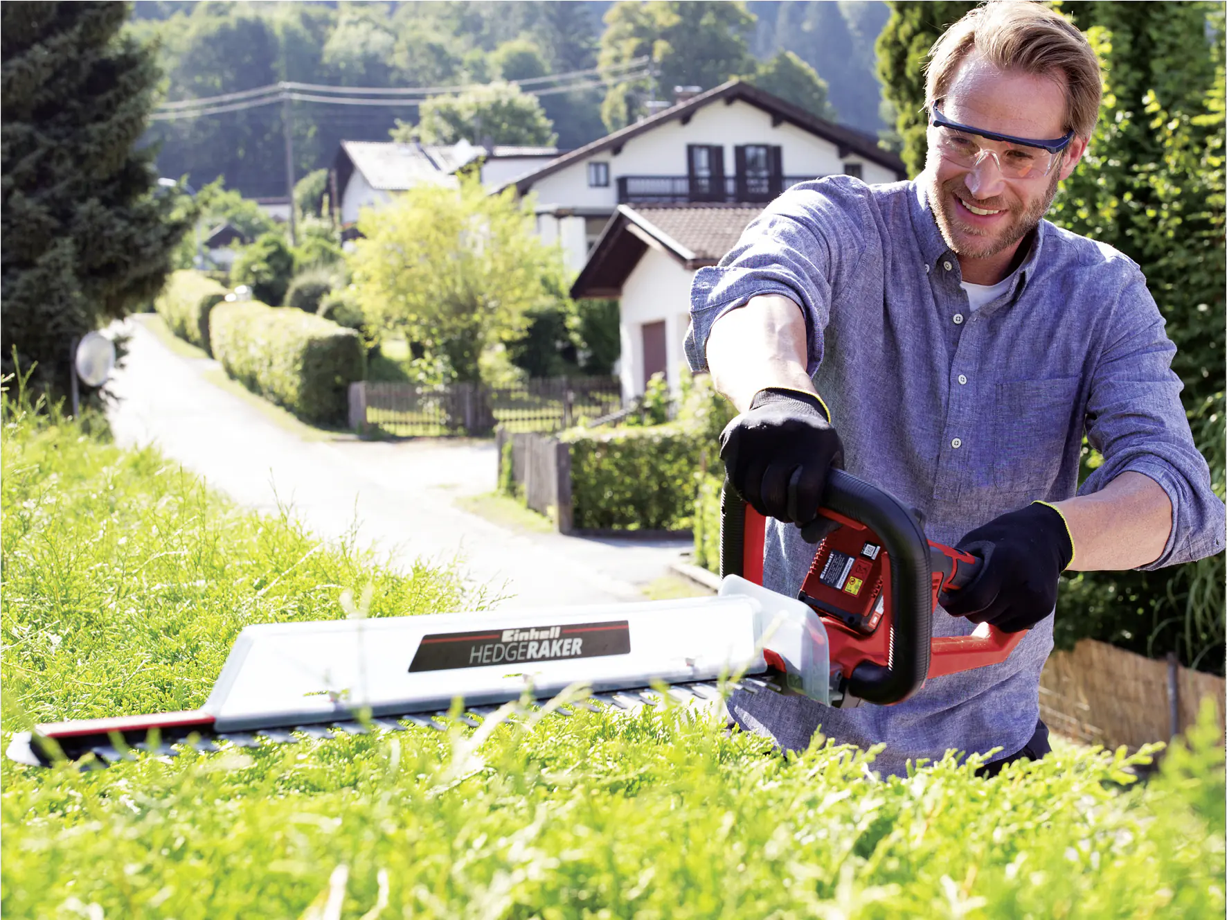 Einhell Akku-Heckenschere GE-CH 18/60 Li Solo 18 V