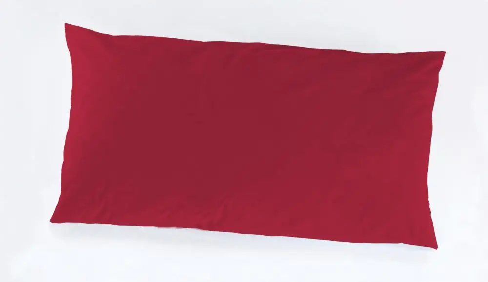 Vario Kissenbezug Jersey rot, 40 x 80 cm
