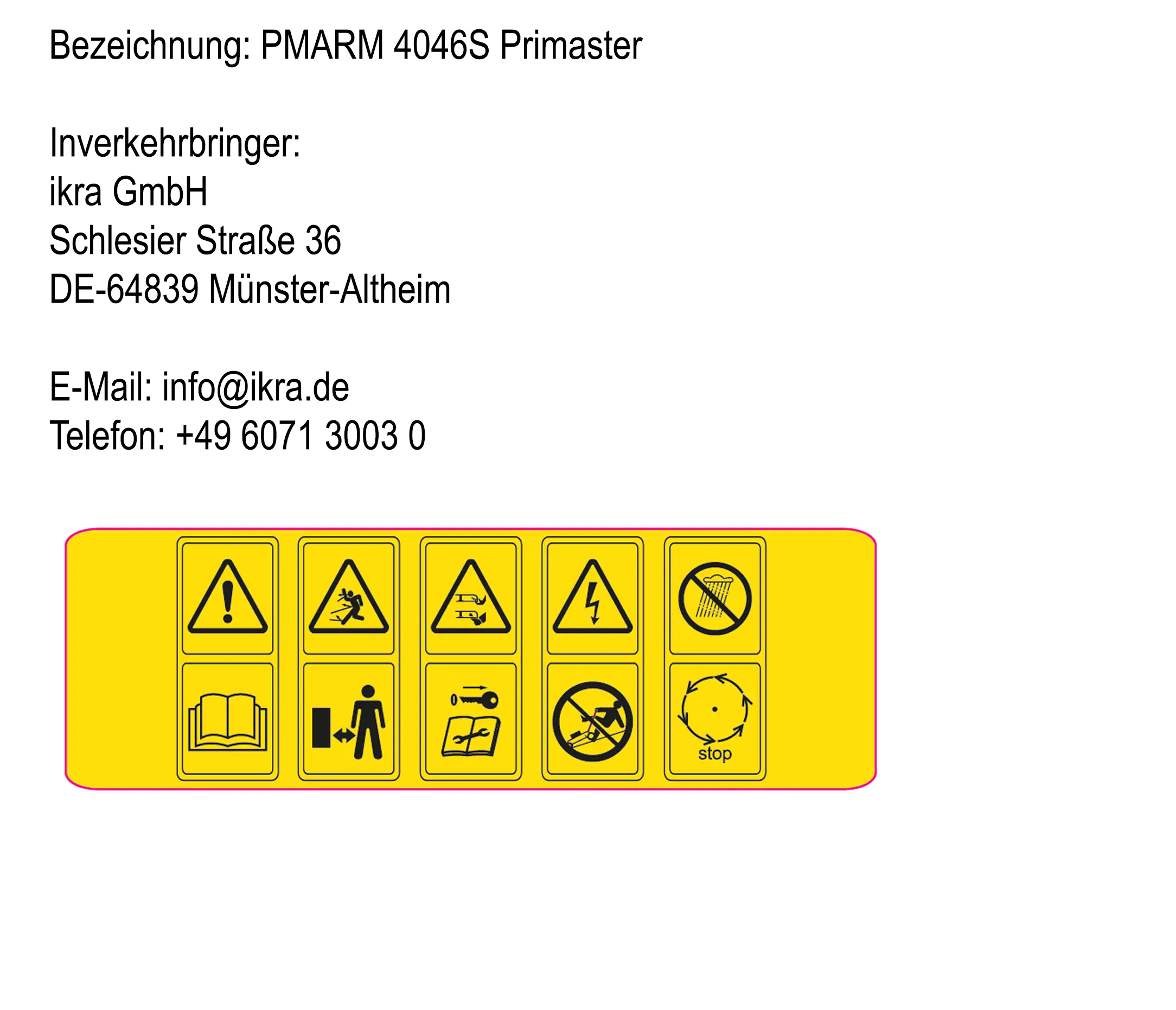 Primaster Akku-Rasenmäher PMARM 4046S 40 V 46 cm Schnittbreite inkl. Akku & Ladegerät