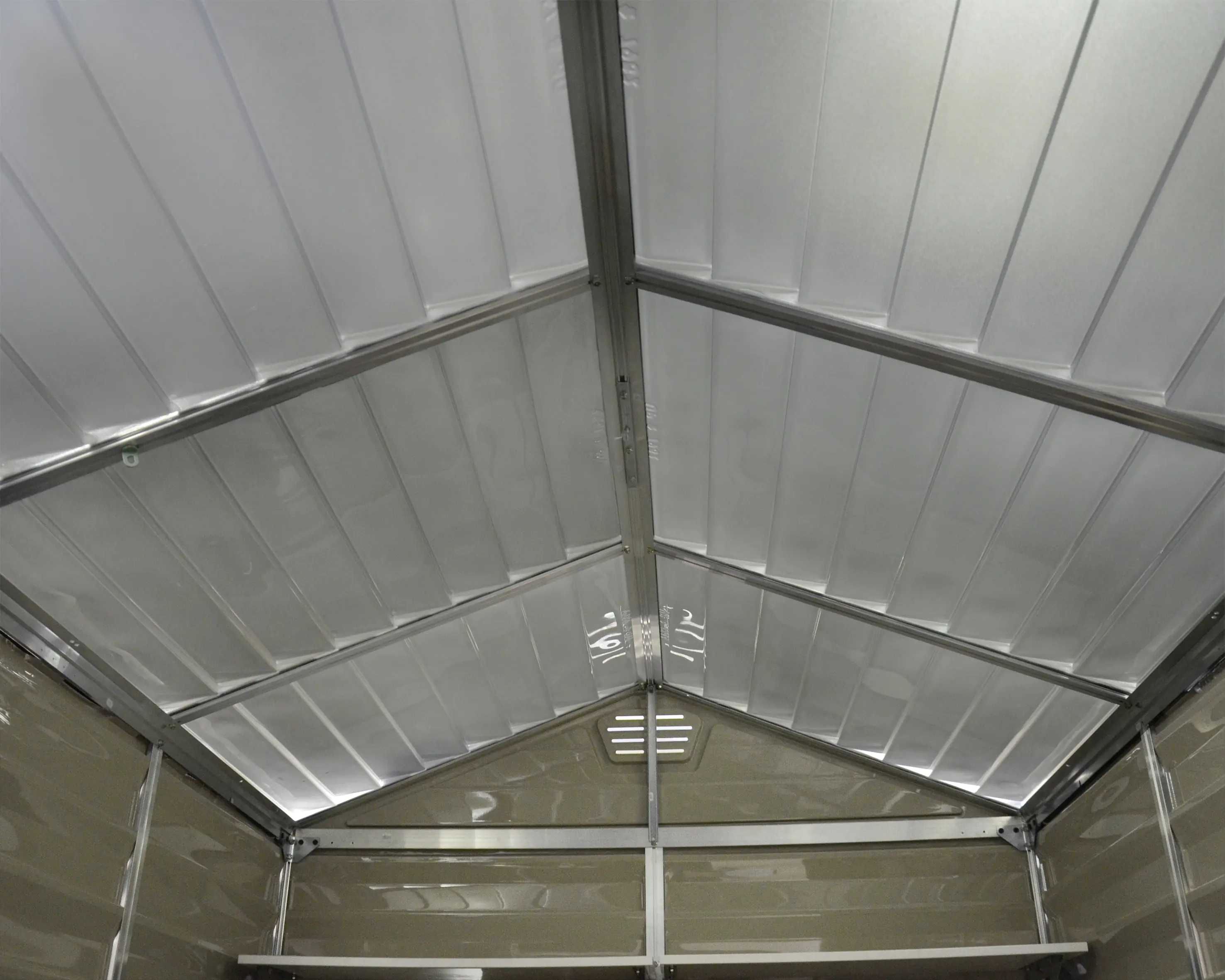 Canopia Gerätehaus Skylight Alu tan 177 x 121 cm