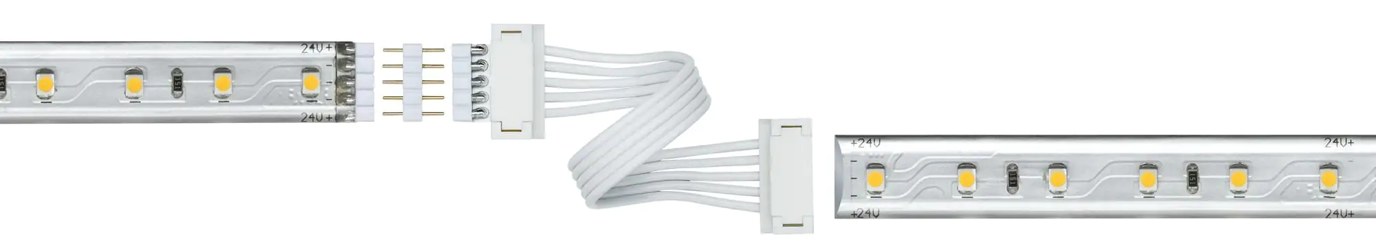 Paulmann MaxLED Universal Connector weiß 2er Pack