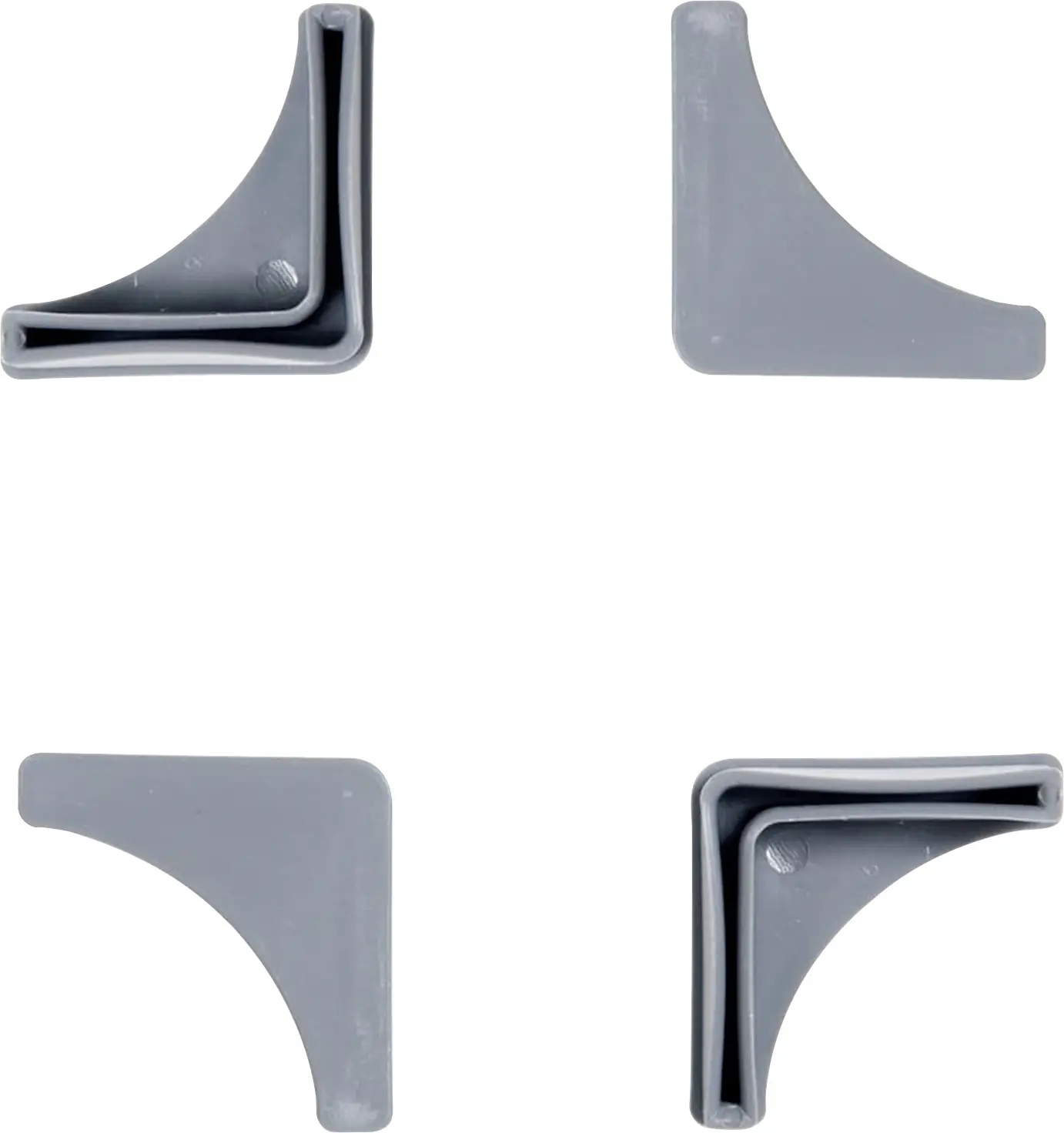 Ar Shelving Regalfüße für Metallregale - 4 Stück
