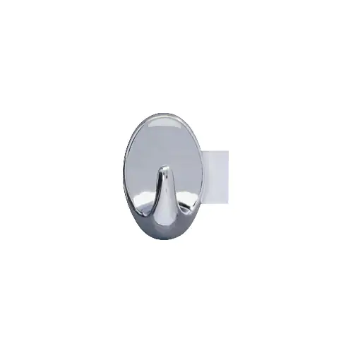 Wenko Strip-it Maxi-Wandhaken Kunststoff, chrom, 2er-Set