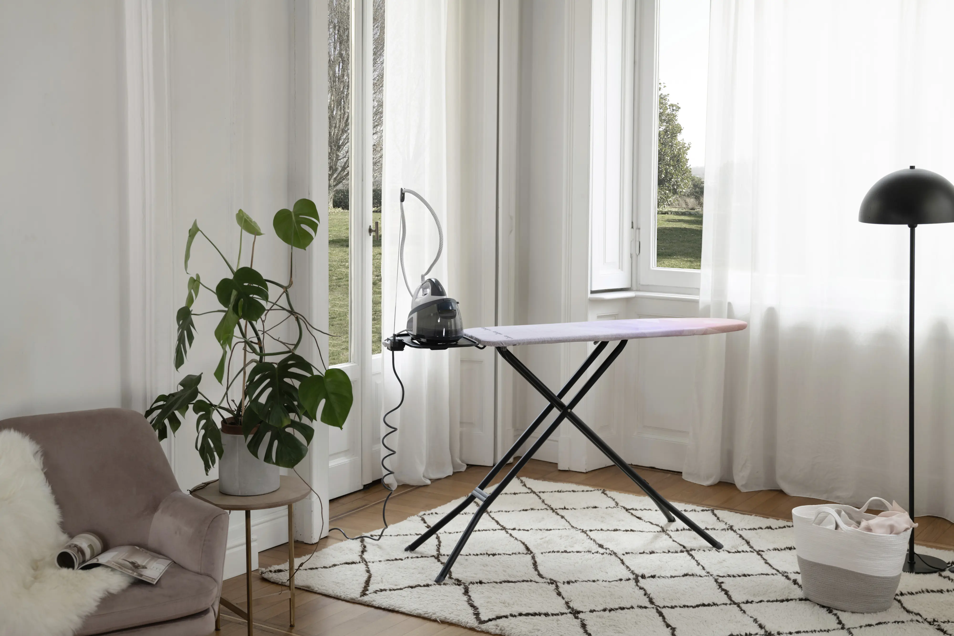 Vileda Bügelbrett Diamond M plus inkl. Elektroanschluss