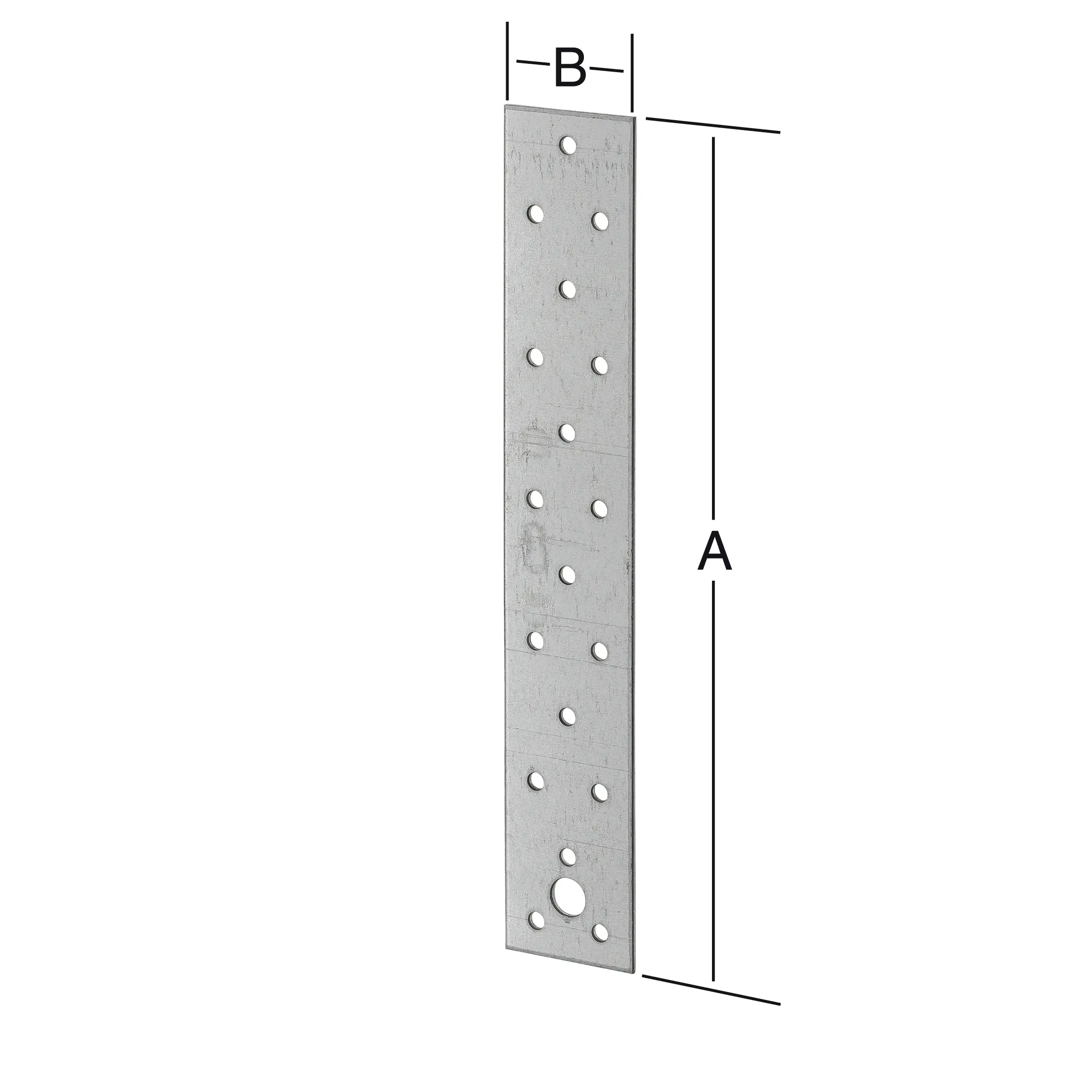 Vormann Streifen-Flachverbinder sendzimir verzinkt 240 x 40 mm