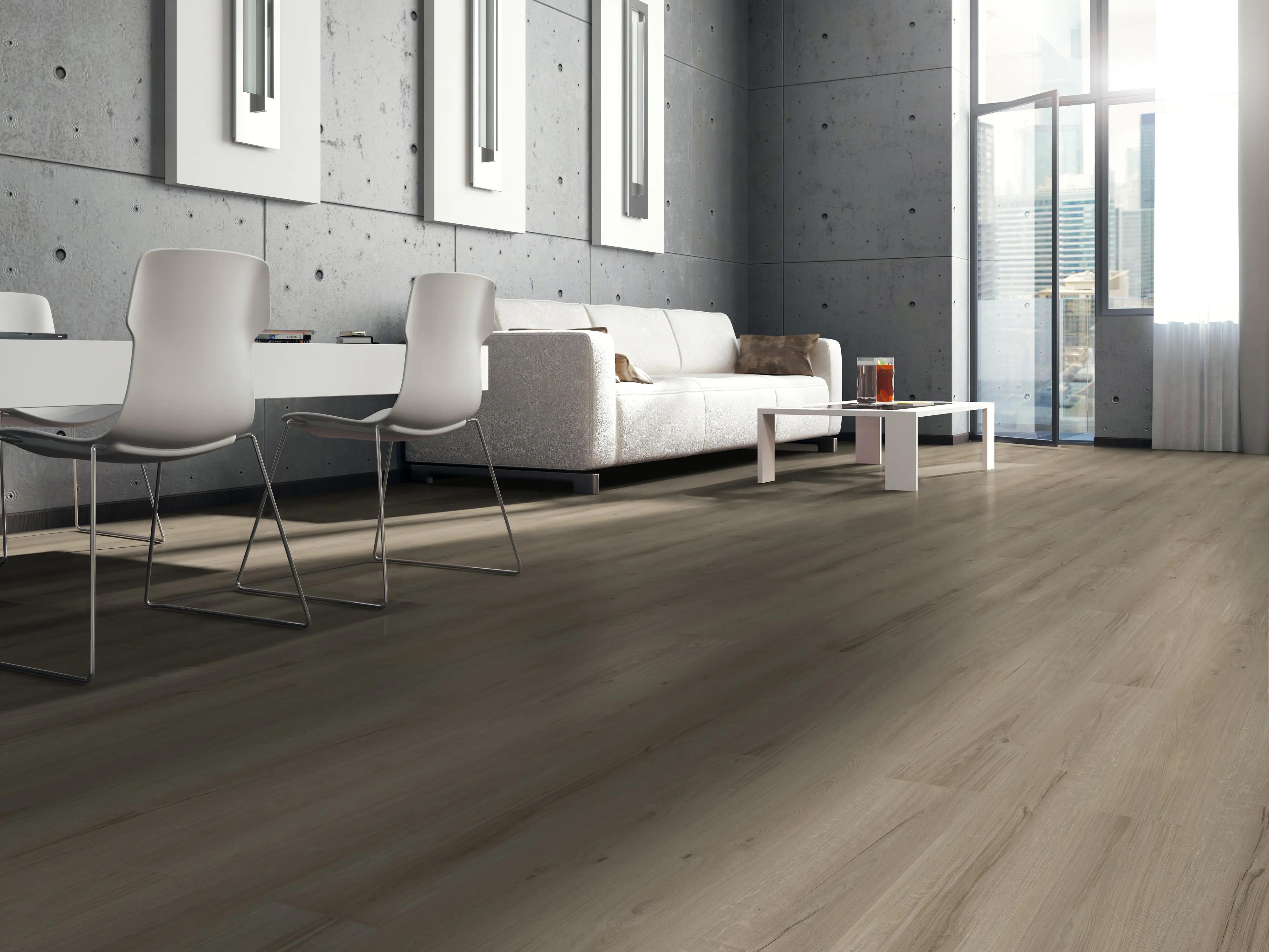 Classen Vinylboden Windeck Eiche dunkel Landhausdiele