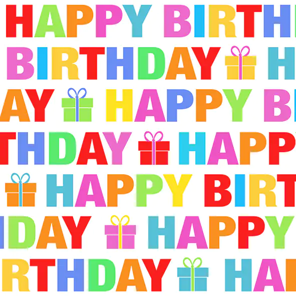 Braun & Company Servietten Motiv Birthday 25 x 25 cm - 20er Pack
