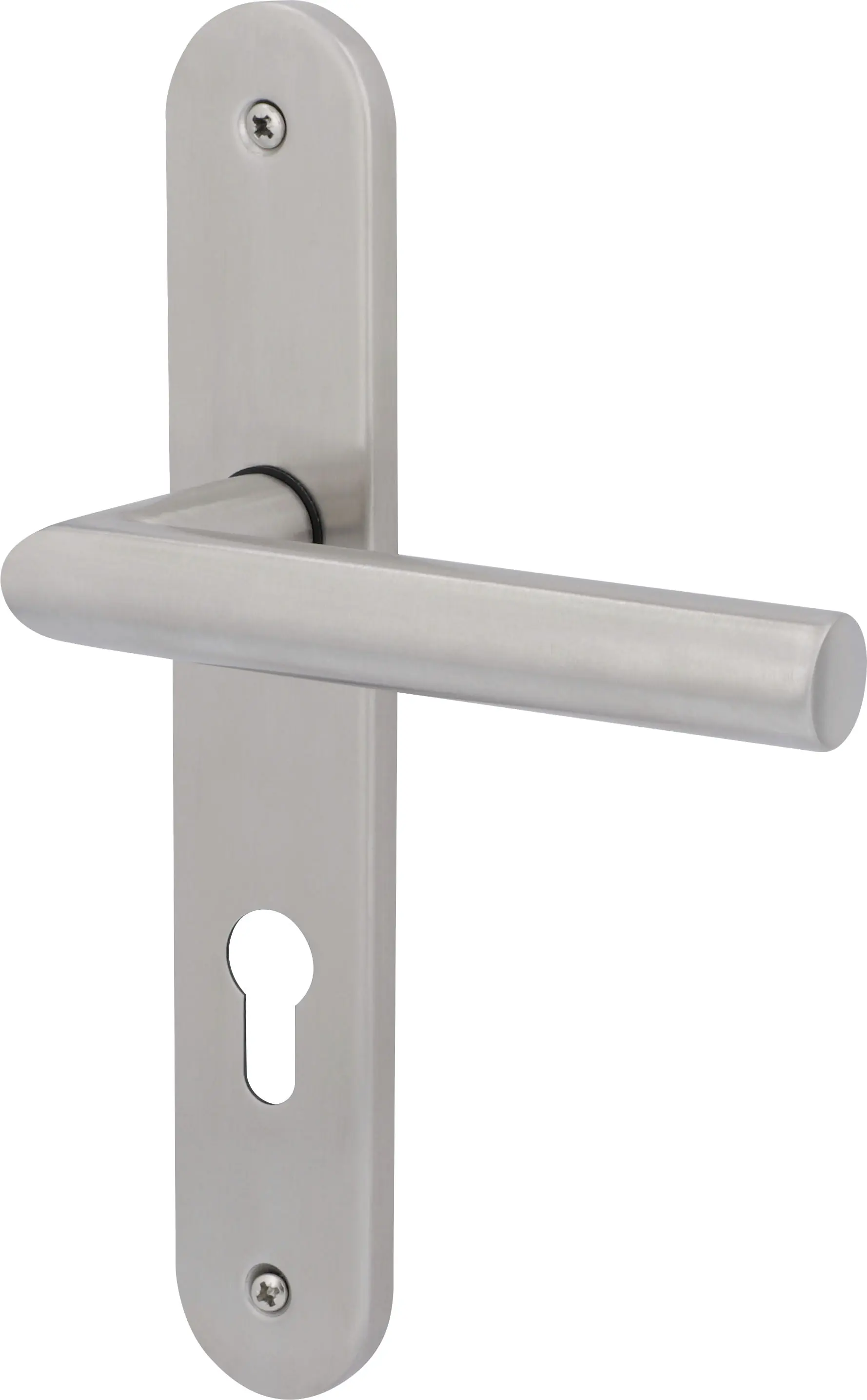 Südmetall Türgriff-Garnitur Langschild Martina PZ Edelstahl satiniert silber 235 x 40 mm 
