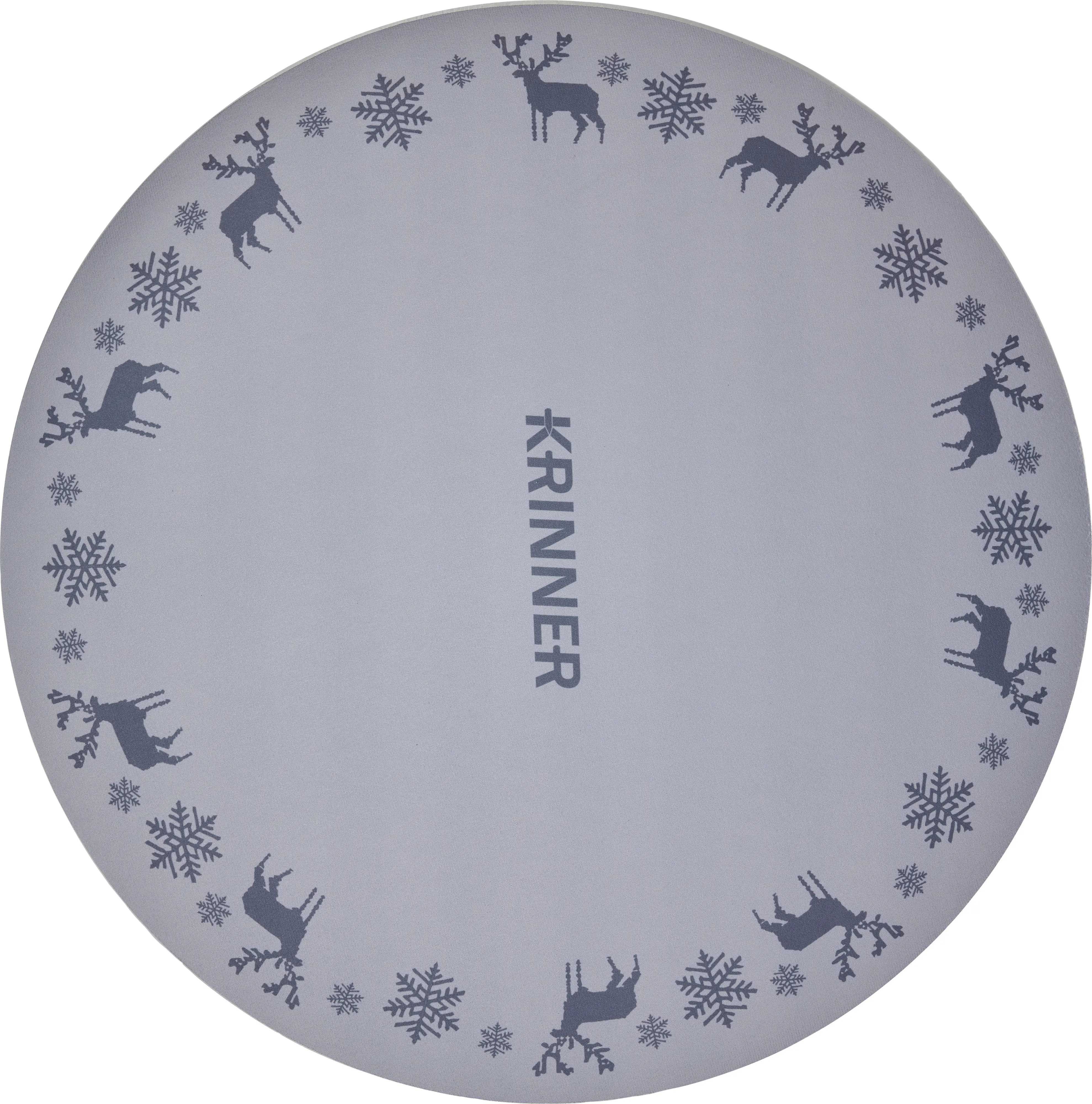 Krinner Weihnachtsbaumunterlage Ø 60 cm grau