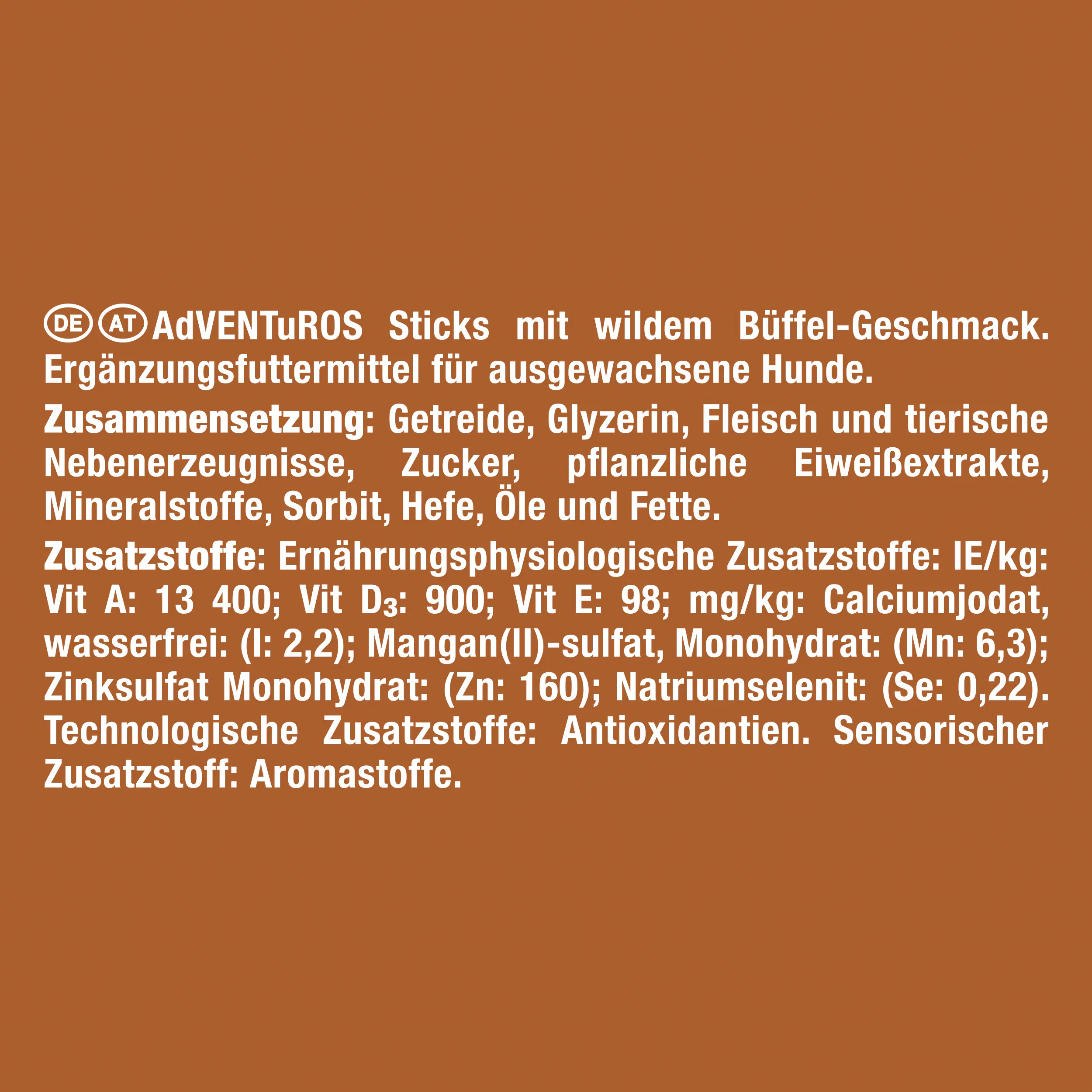 Adventuros mit Büffelgeschmack 120 g