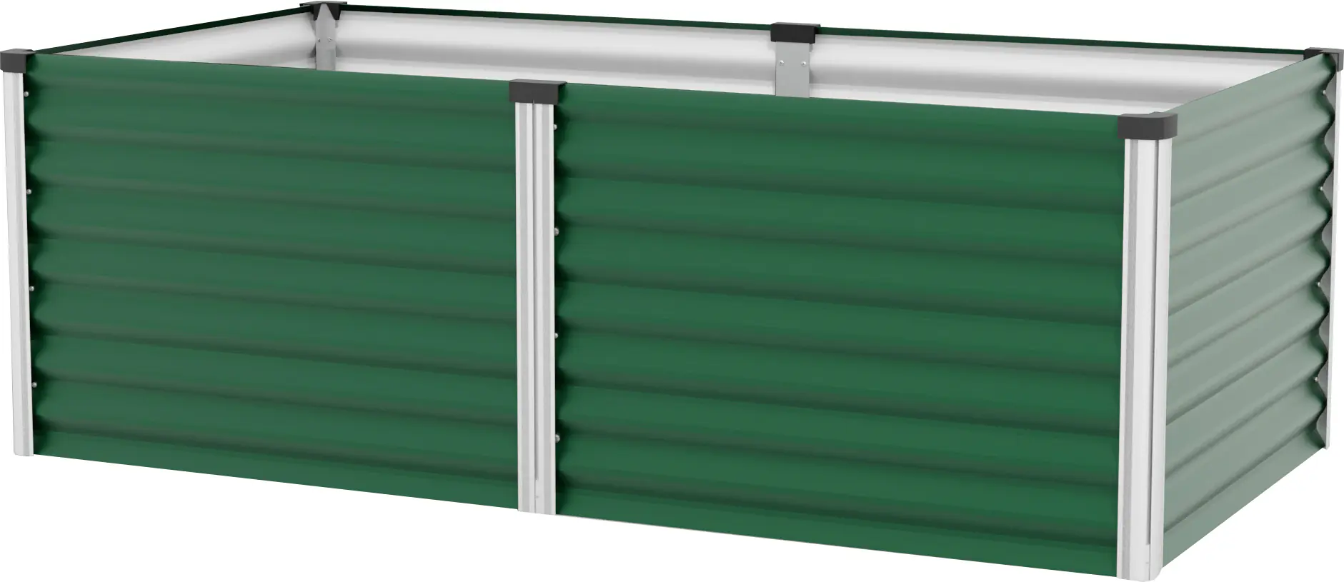 Vitavia Hochbeet Meta 96 x 188 x 63 cm seegras/alu