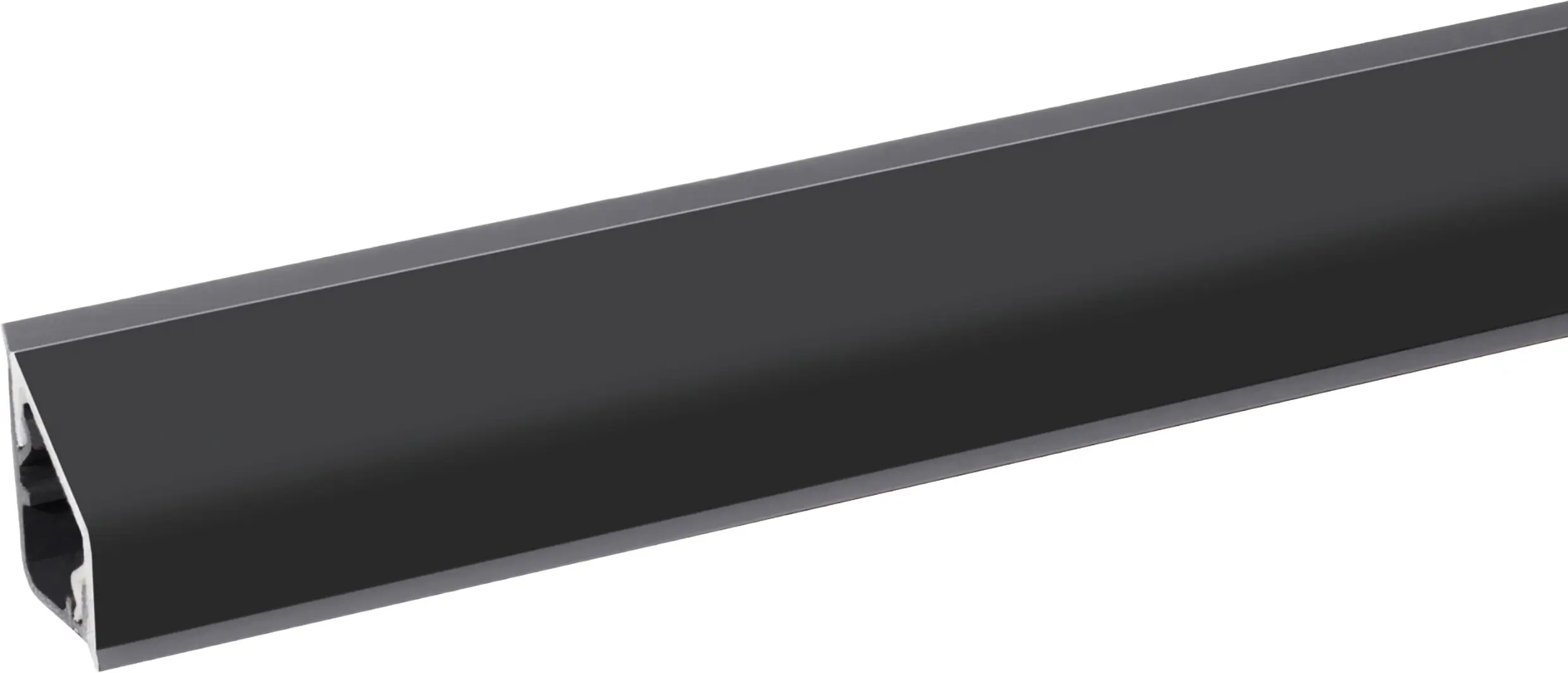 Kaindl Wandanschlusssystem 63,5 x 2,4 cm schwarz