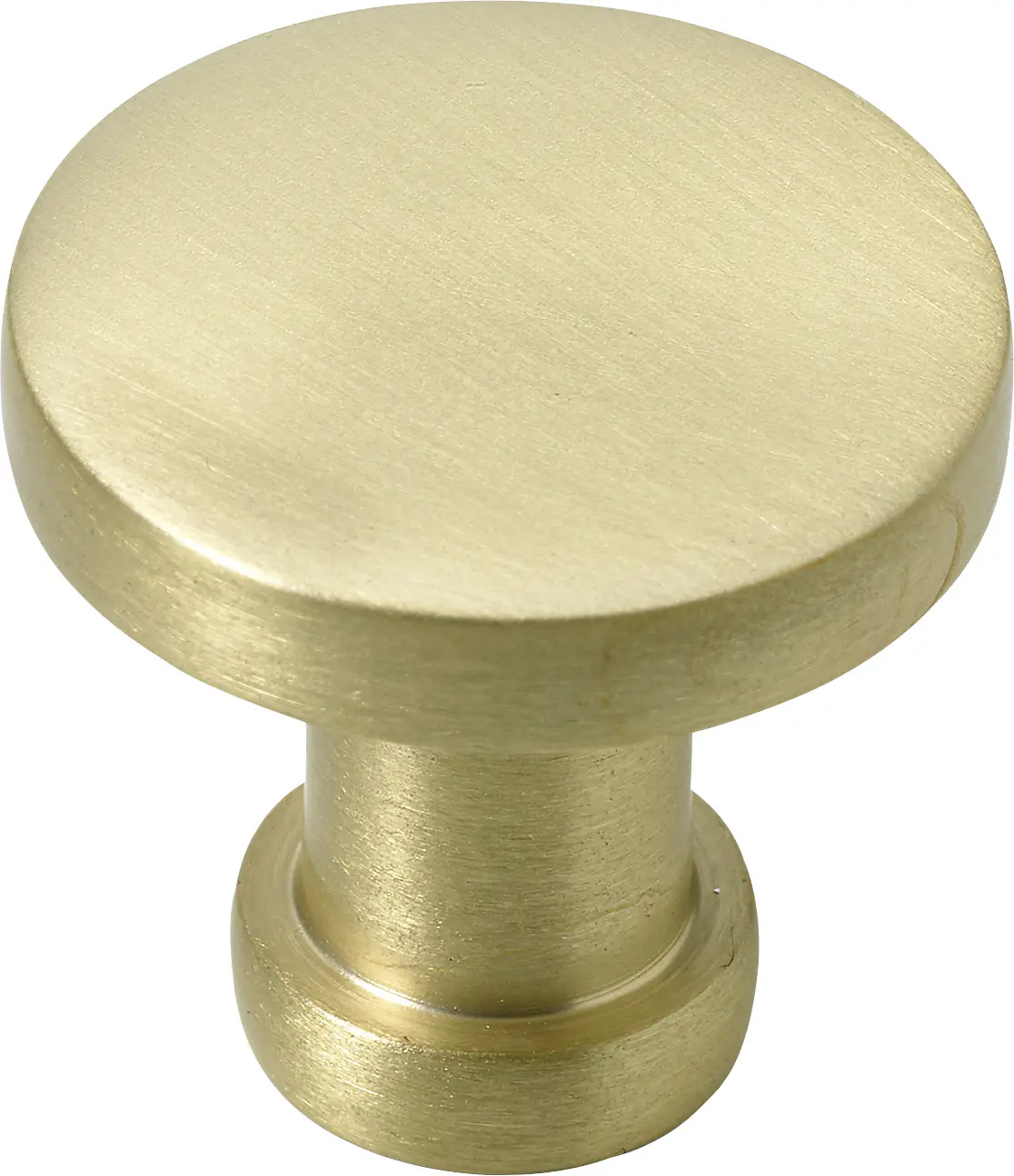 Hettich Möbelknopf Aluminium gold Ø 26,0 mm - 1 Stück