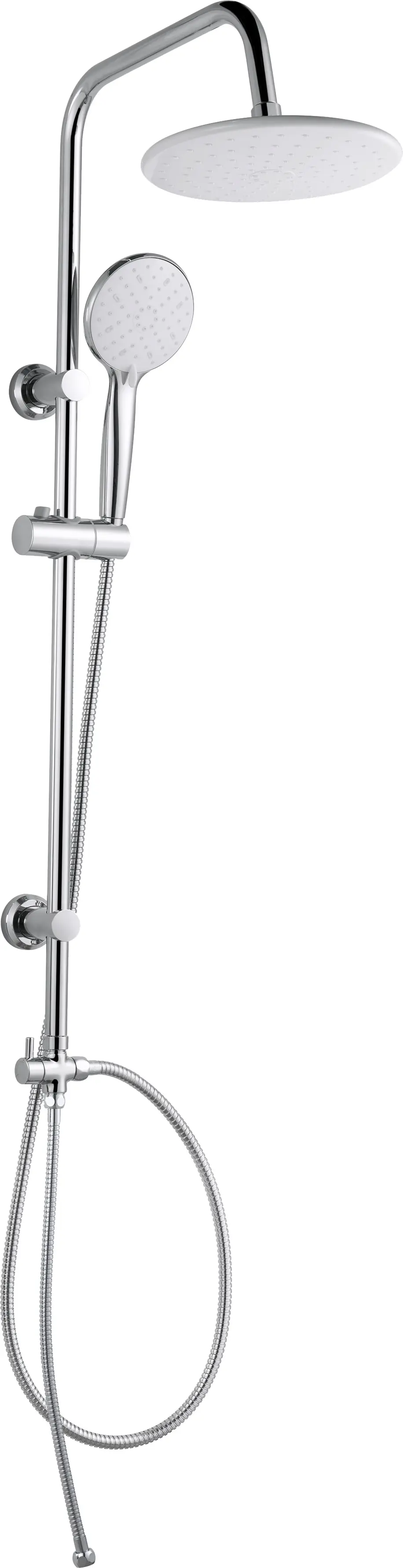 Primaster Kopfbrausesystem Aqua White verchromt
