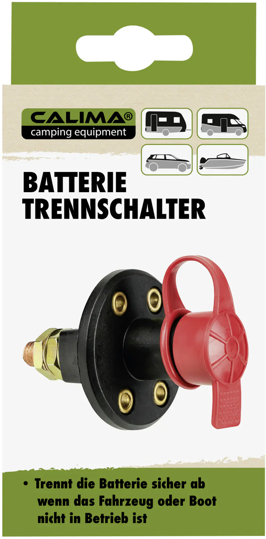 Calima Batterie Trennschalter