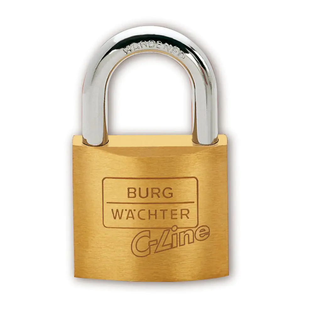 Burg Wächter Vorhängeschloss 222 15 C-Line 8.0 x 11.0 mm - 1 Stück