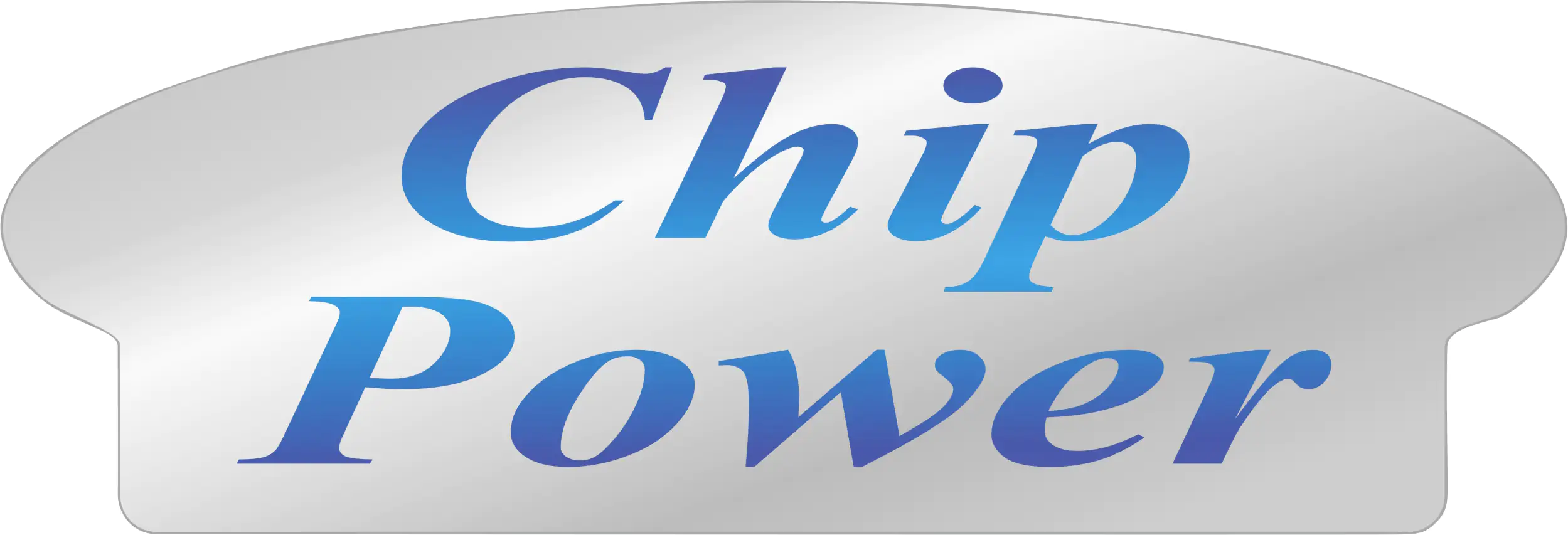 Hermann Schütz Aufkleber Chip Power Dimension 85x30mm
