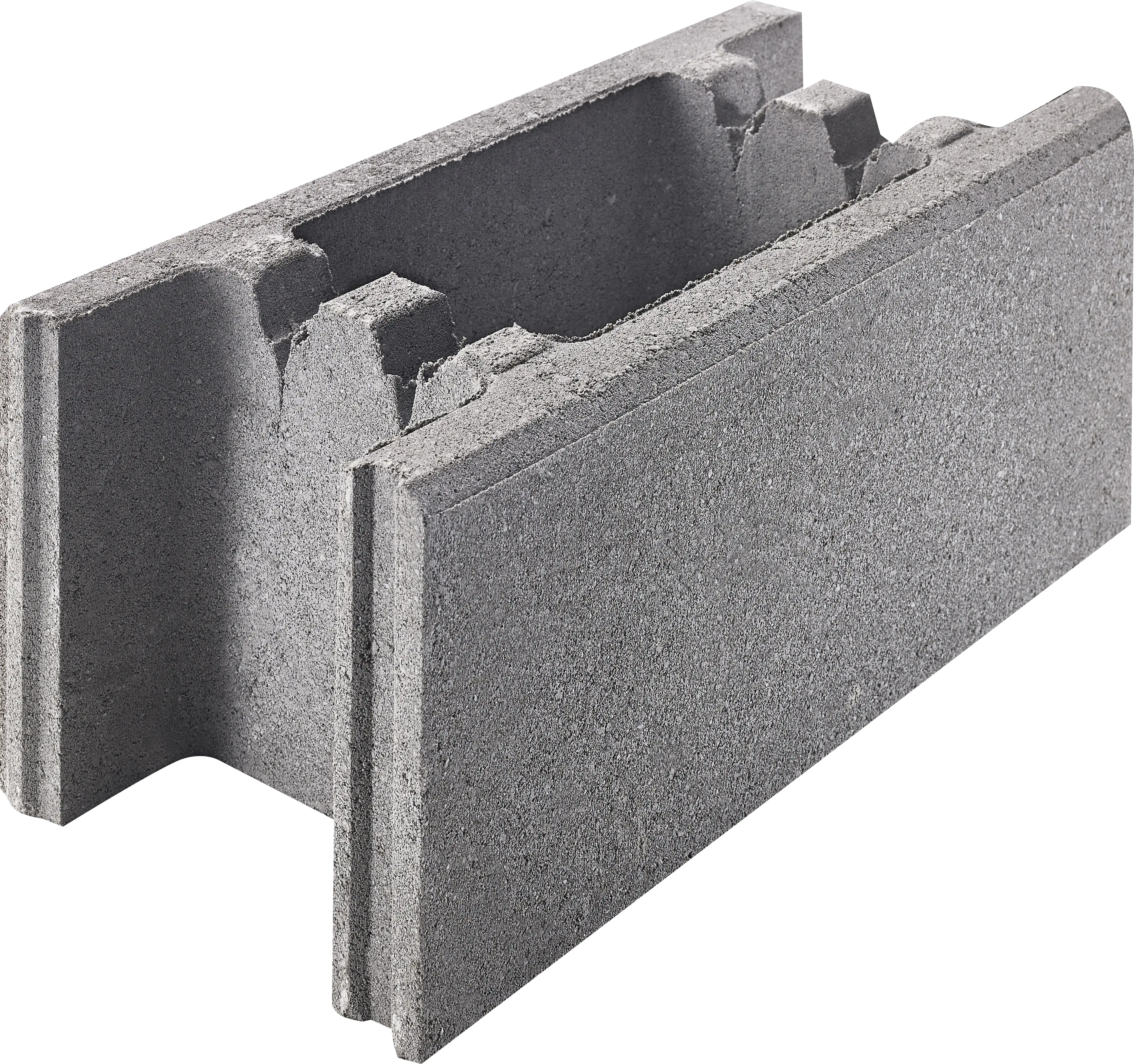 Schalungsstein 50 x 24 x 20 cm grau