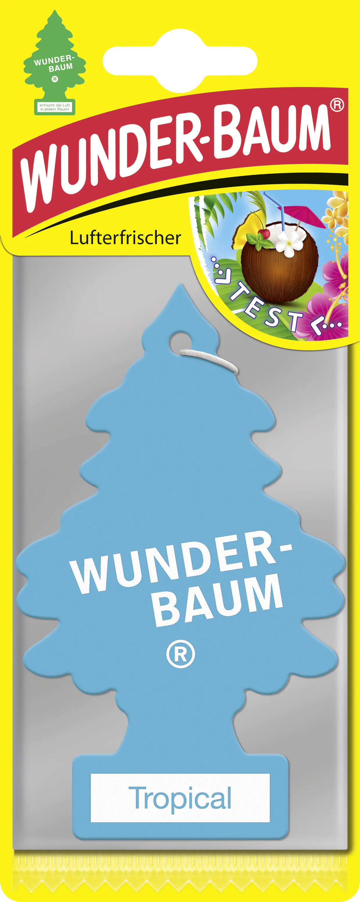 Wunderbaum Papierlufterfrischer Tropical