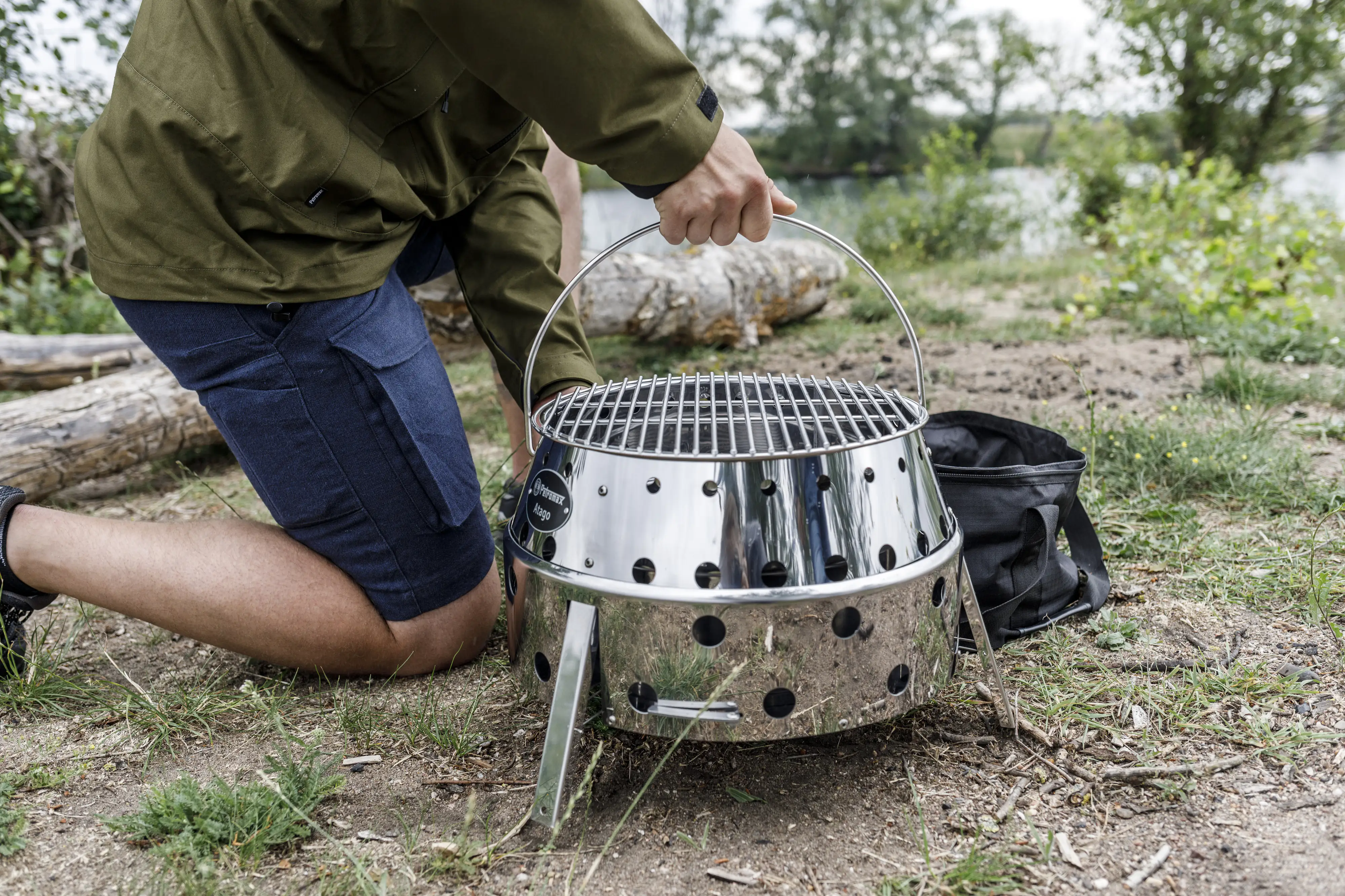 Petromax Grill Atago Edelstahl