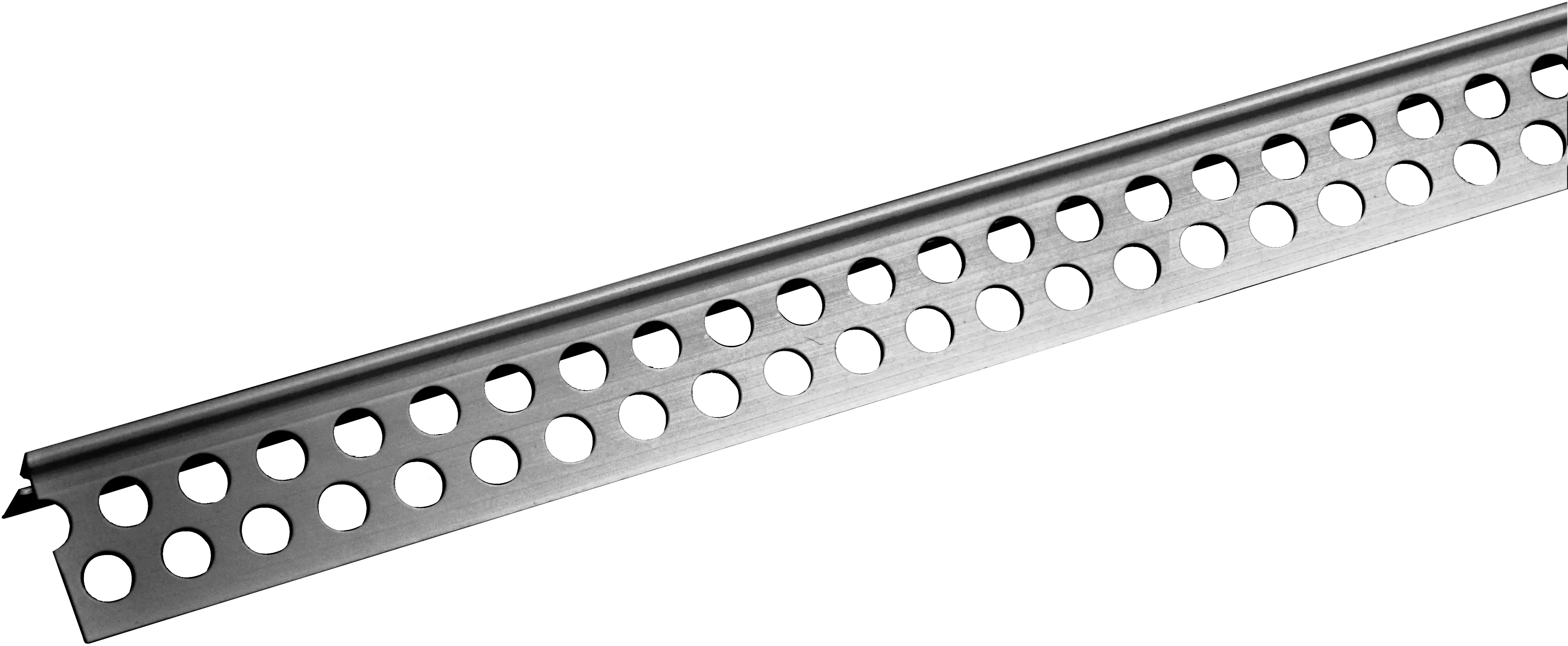 Knauf Alu-Eckschutzprofil silber, 23,5 x 23,5 x 0,5 mm, 2,5 m lang