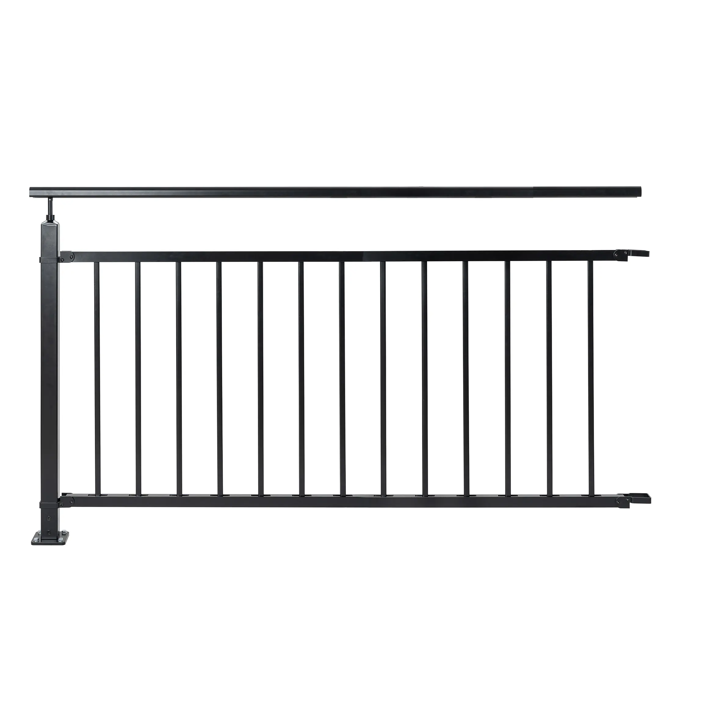 DOLLE Geländerset Acadia 150 cm schwarz