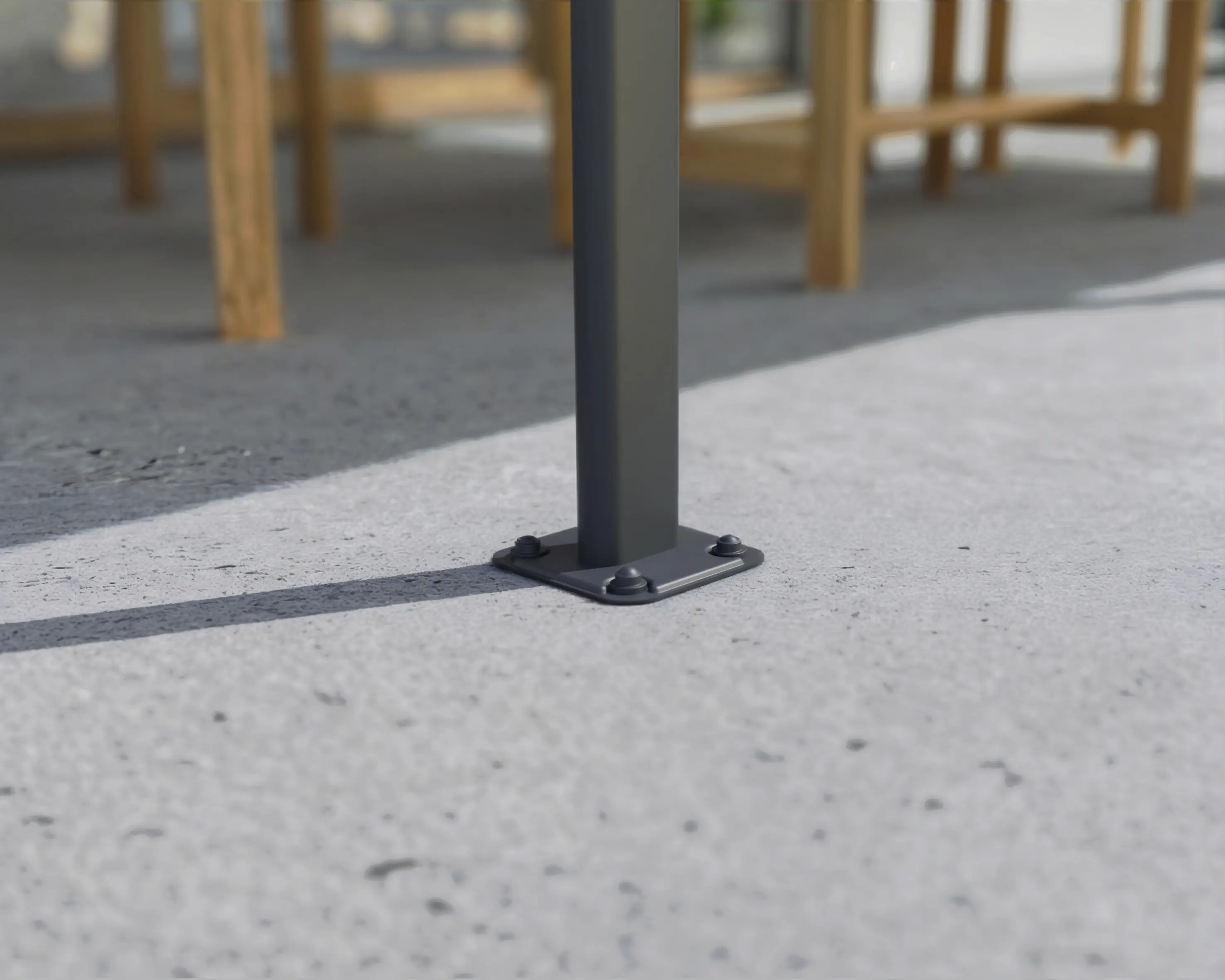 Canopia Terrassenüberdachung Sierra Cabrio 1044 x 295 cm grau 