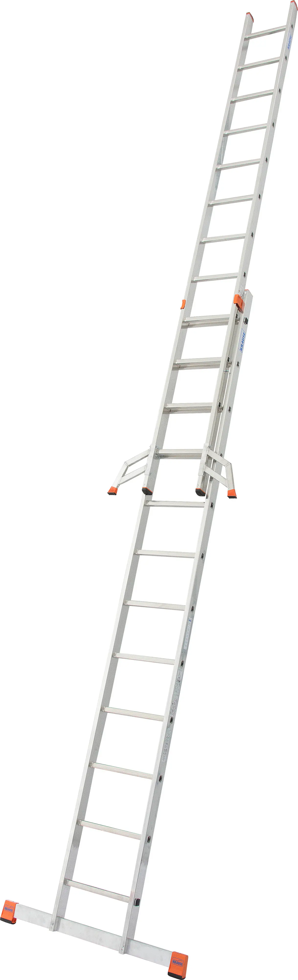 Krause Aluminium-Schiebeleiter MONTO Fabilo 4,40 m