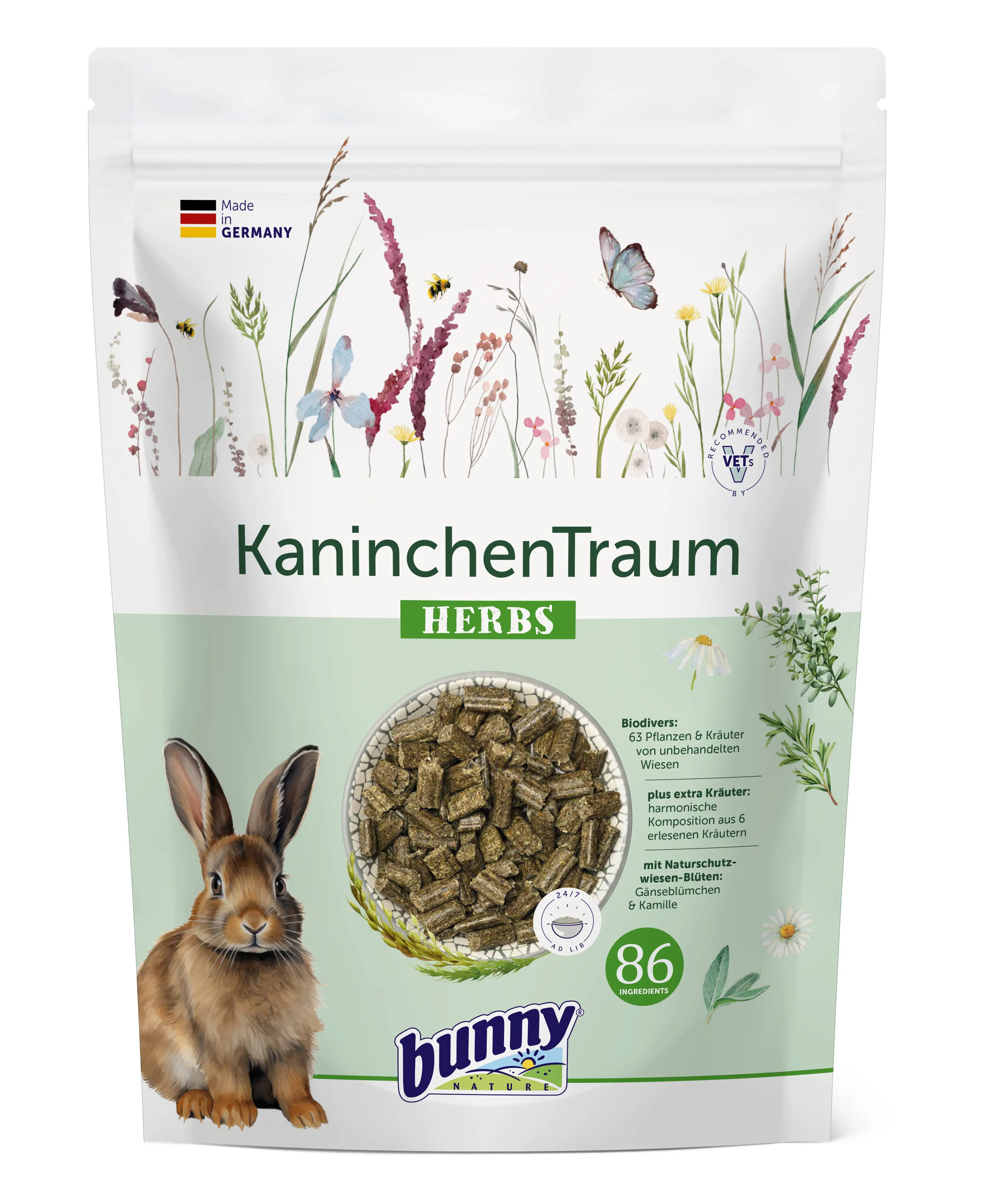 Bunny KaninchenTraum Herbs 1,5 kg