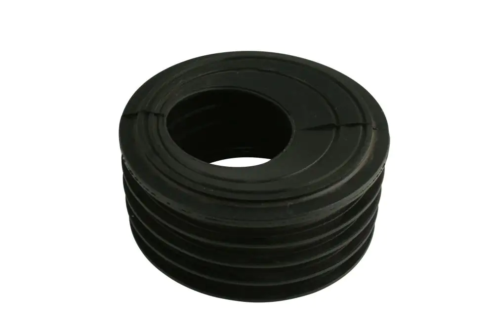 Marley Gummimanschette für Fallrohranschluss NW 53/75/90 mm, an KG-Rohr NW 110, schwarz