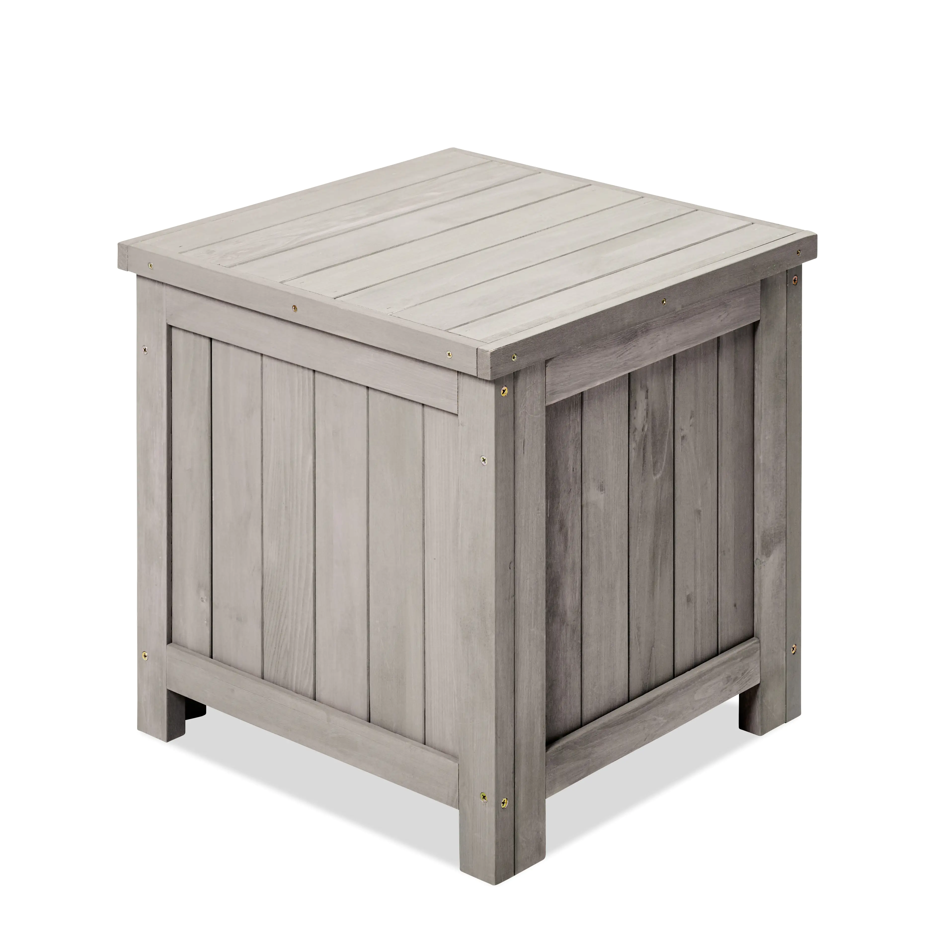 Butenkist Balkonbox Hille Holz mit Klappdeckel 45 x 45 x 45 cm