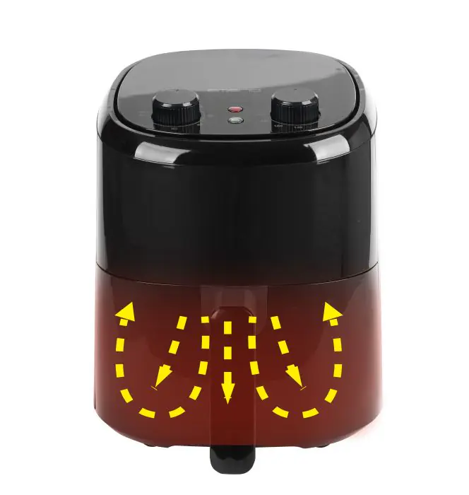 Emerio Heißluftfritteuse AF-130646 2,2 L 1000 W