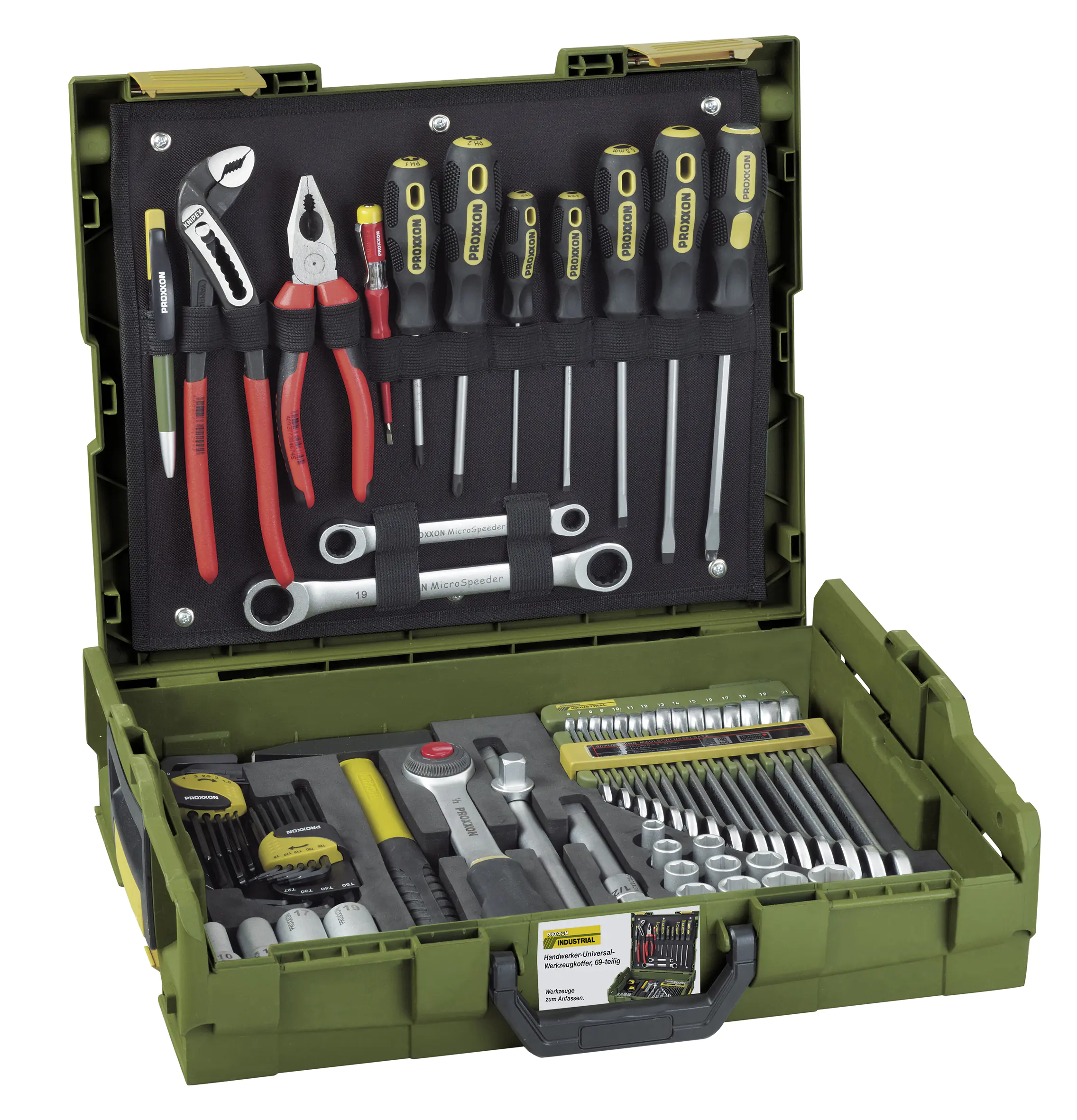 Proxxon Handwerker-Universal-Werkzeugkoffer mit L-BOXX