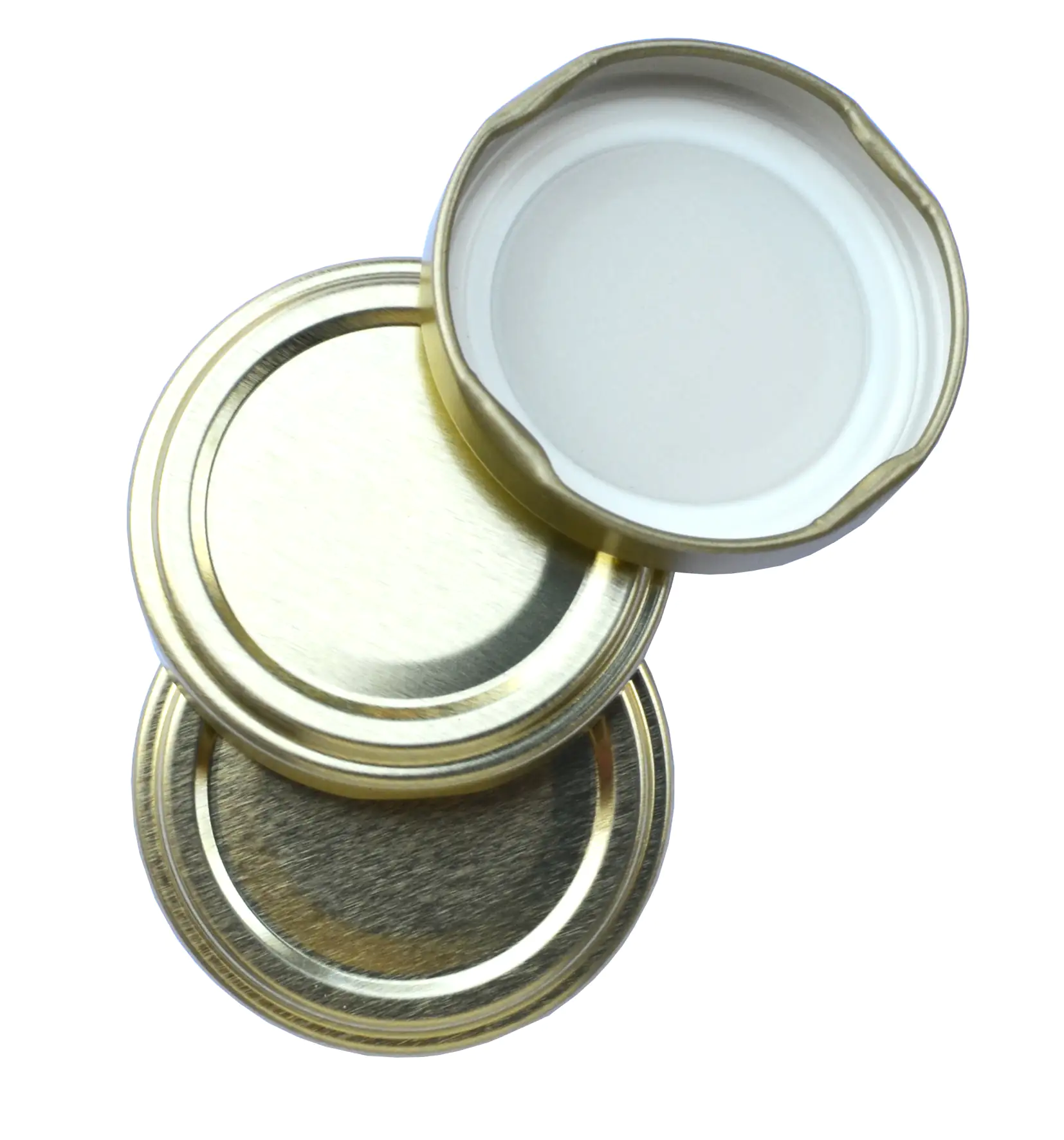 Vina Twist-Off-Deckel für Sturzgläser goldfarben Ø 53 mm